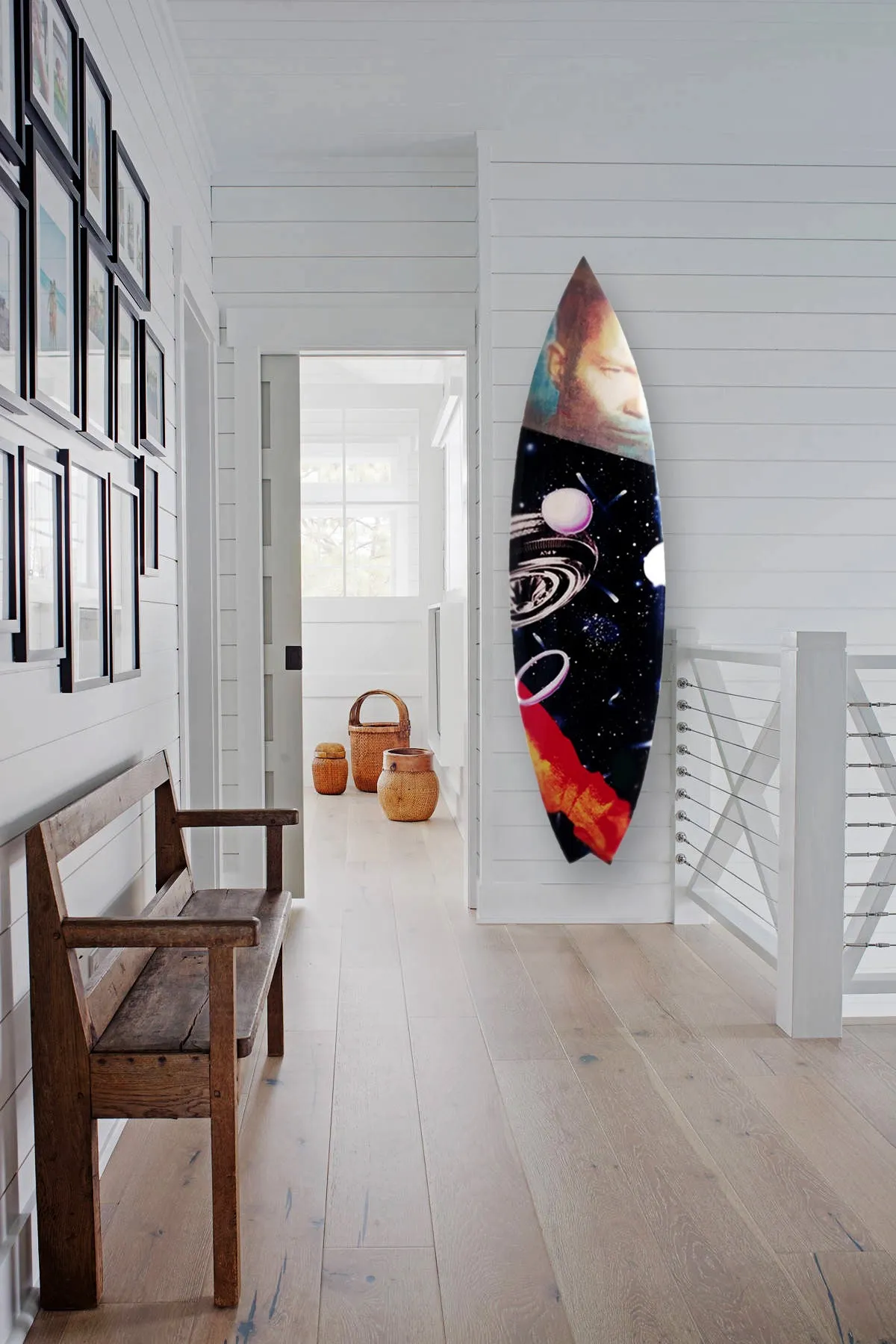 Dinosaur Surfboard by Kenny Scharf