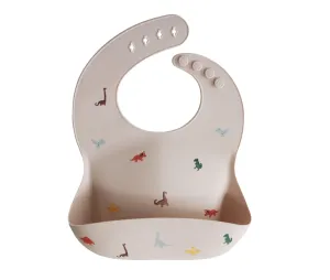 Dinosaurs Silicone Bib - LAST ONE