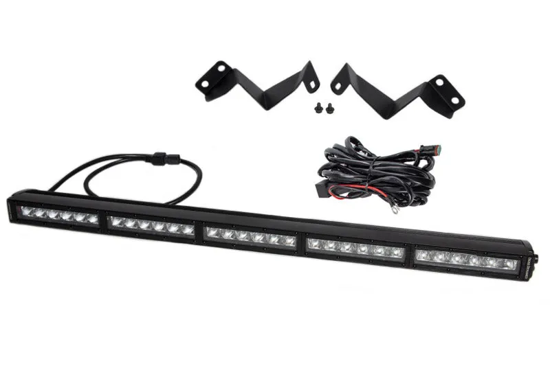 Diode Dynamics 16-21 Toyota Tacoma SS30 Stealth Lightbar Kit - White Combo