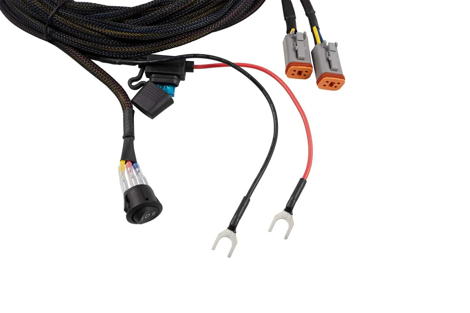 Diode Dynamics Light Duty Dual Output 4-pin Wiring Harness