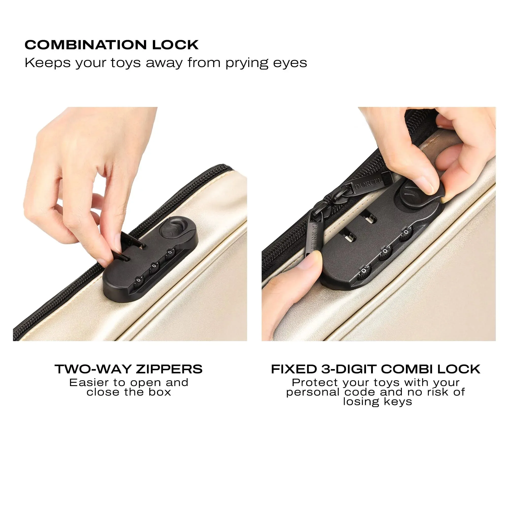 Discreet Box Luxury Gold - DORCEL