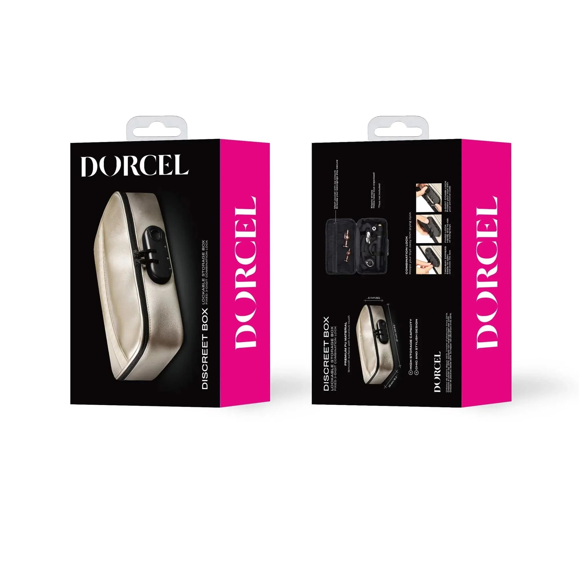Discreet Box Luxury Gold - DORCEL