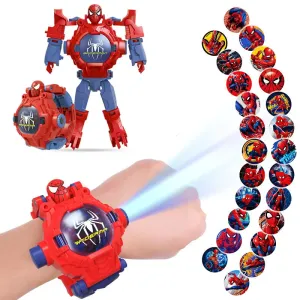 Disney Spiderman Projection Watch