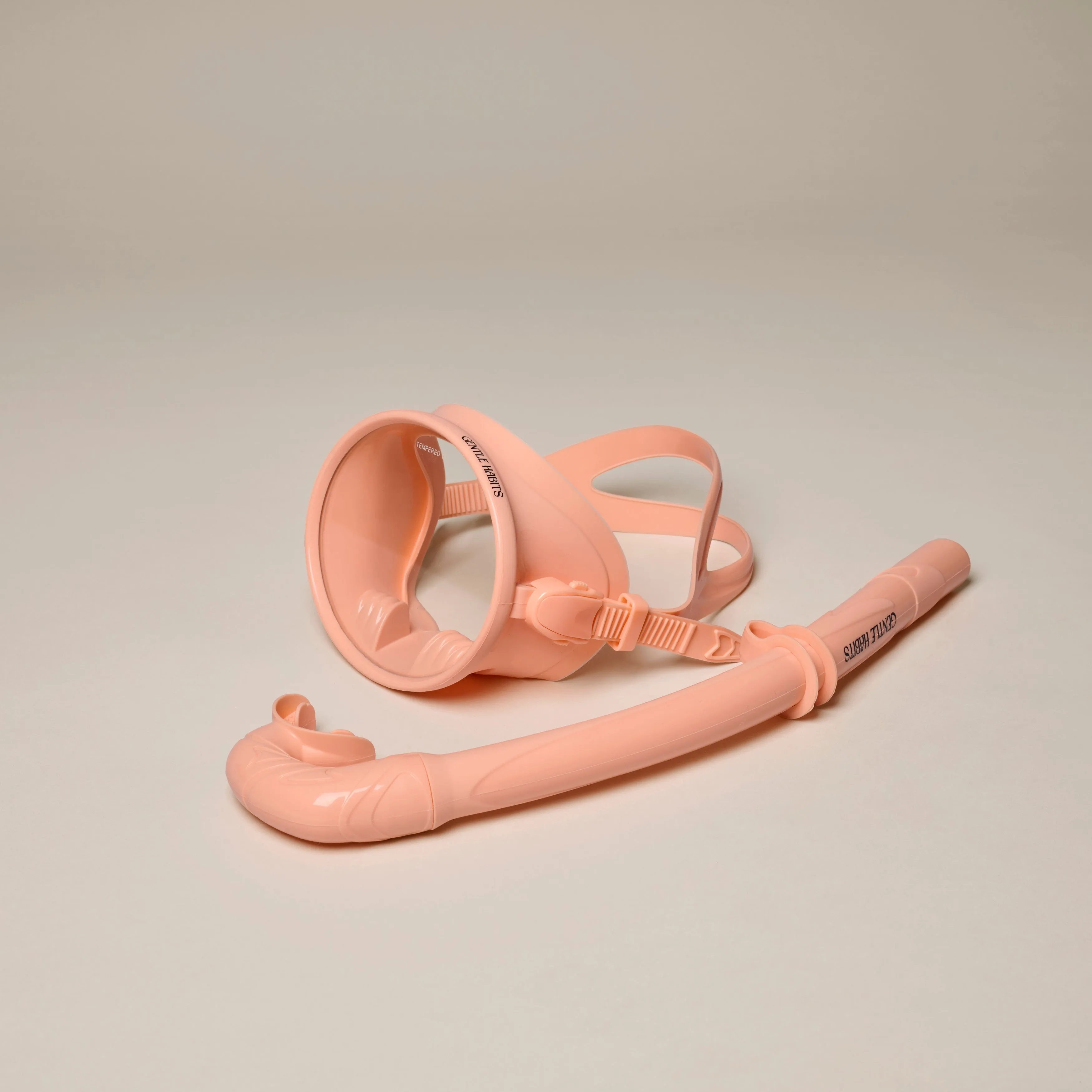 Dive Mask and Snorkel Set - PEACH