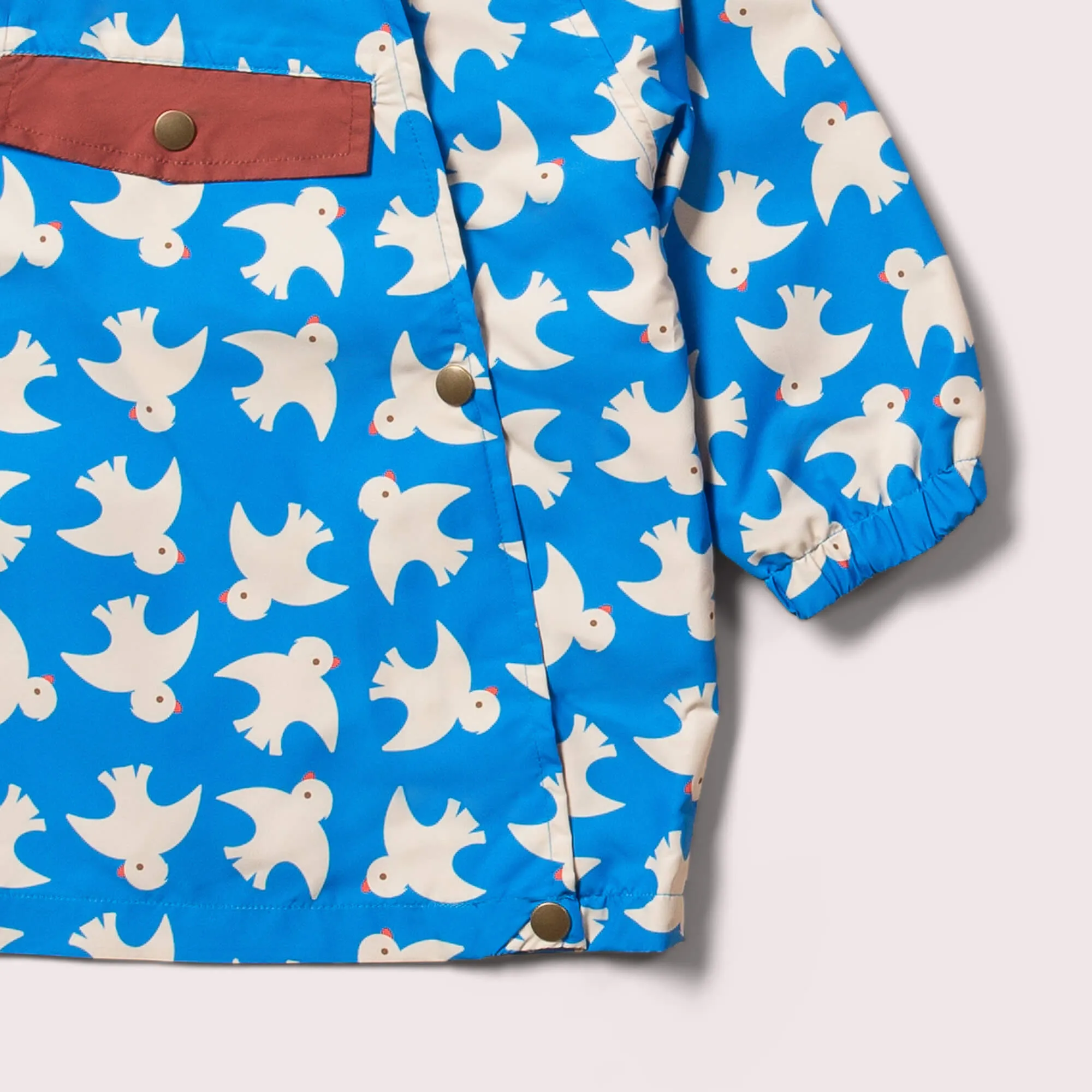 Diving And Splashing Recycled Waterproof Packaway Jacket