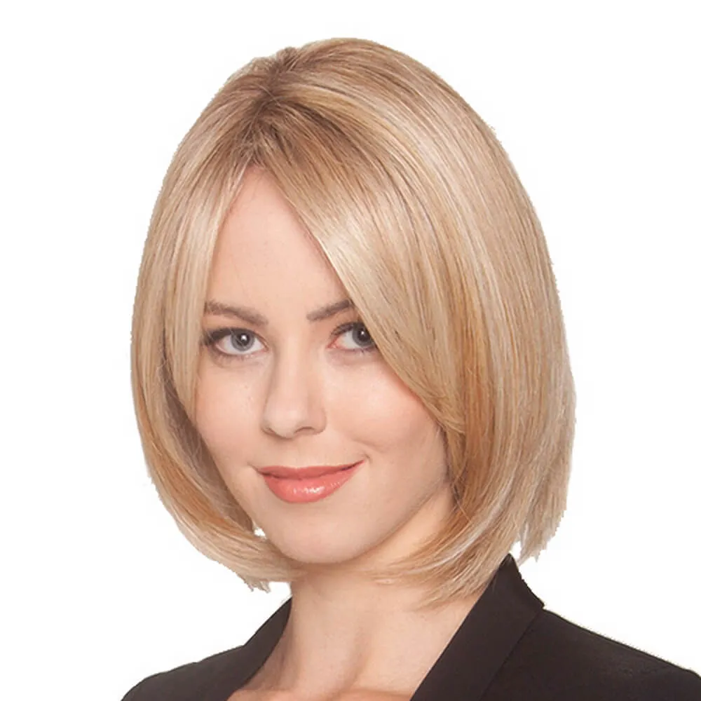 Double Shot Bob Hand-Tied by Belle Tress (Hand Tied-Lace Front Wig)