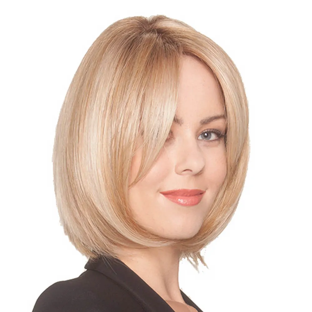 Double Shot Bob Hand-Tied by Belle Tress (Hand Tied-Lace Front Wig)