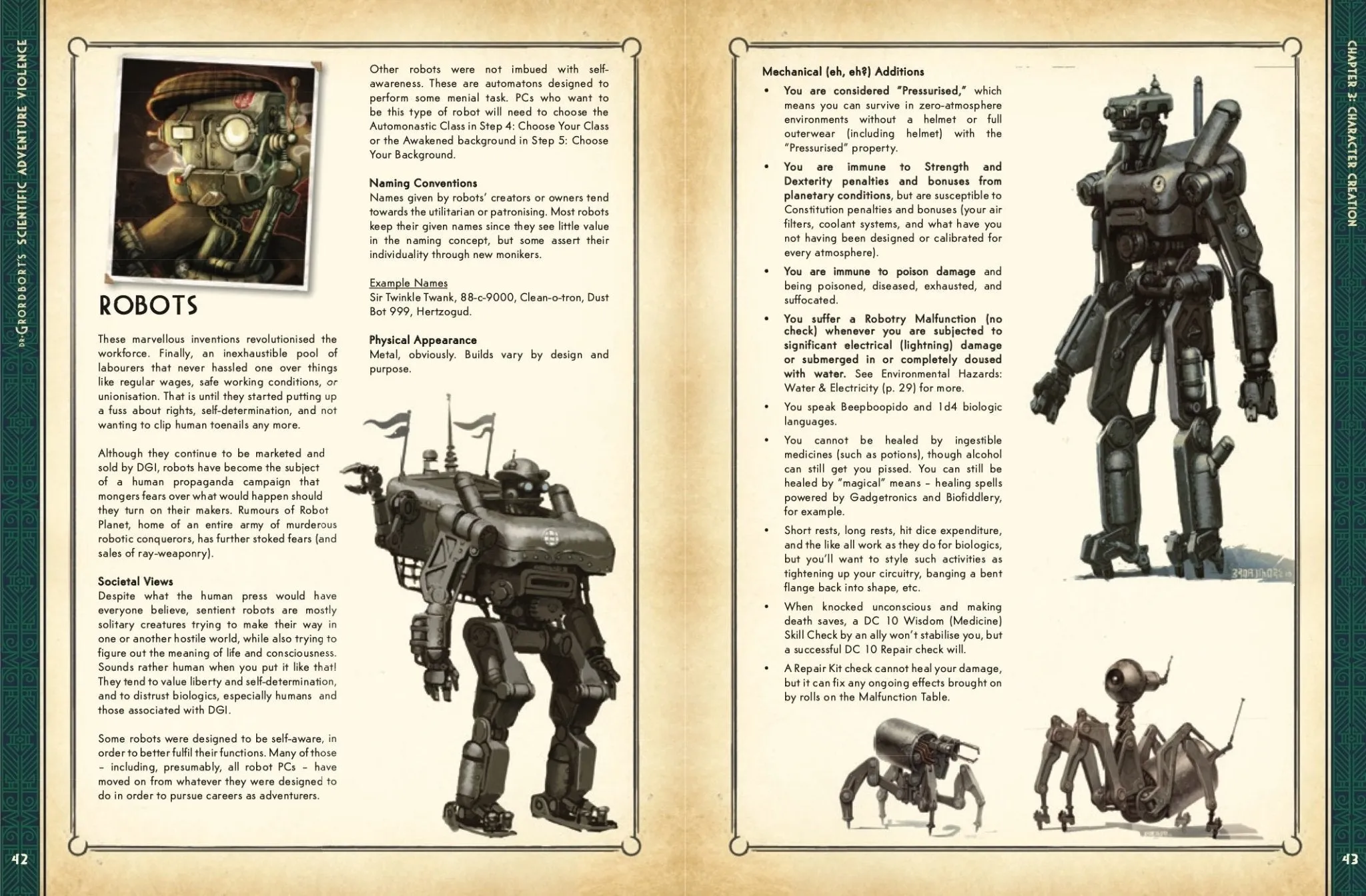 Dr. Grordbort’s Scientific Adventure Violence