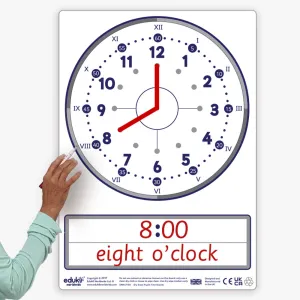 Dry Erase Teachers A2  Time Board