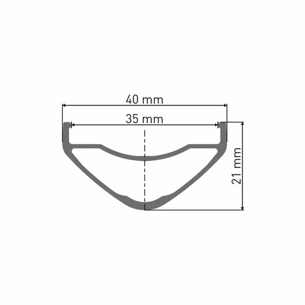 DT Swiss HX 1501 Hybrid Boost Front Wheel - 27.5" - 35mm Rim - 15 x 110mm