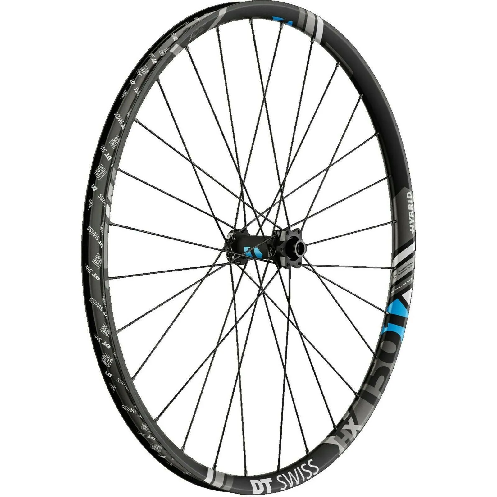 DT Swiss HX 1501 Hybrid Front Wheel - 27.5" - 35mm Rim - 15 x 110mm - BOOST Axle