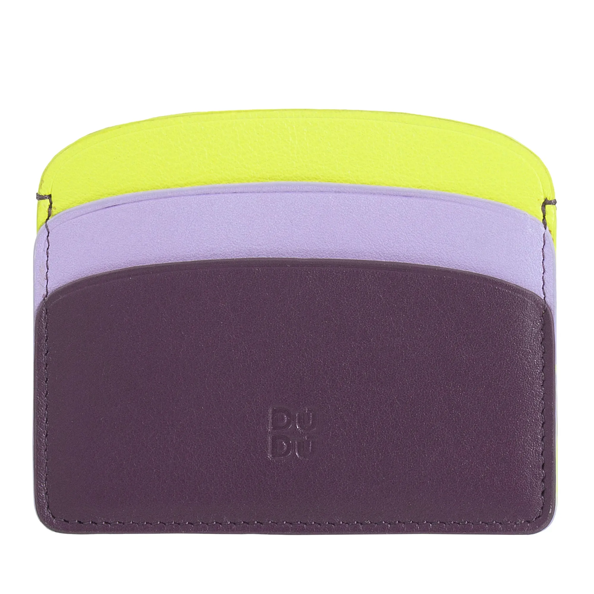 DUDU Credit Credit Cards in Soft Leather, Card holder, Document holder, Patie, Slim Design, Colored Design