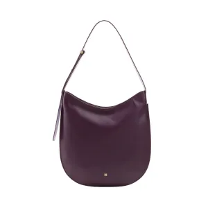 DUDU shoulder bag woman in soft leather, hobble bag with zipper, large adjustable colored large adjustable shoulder bag