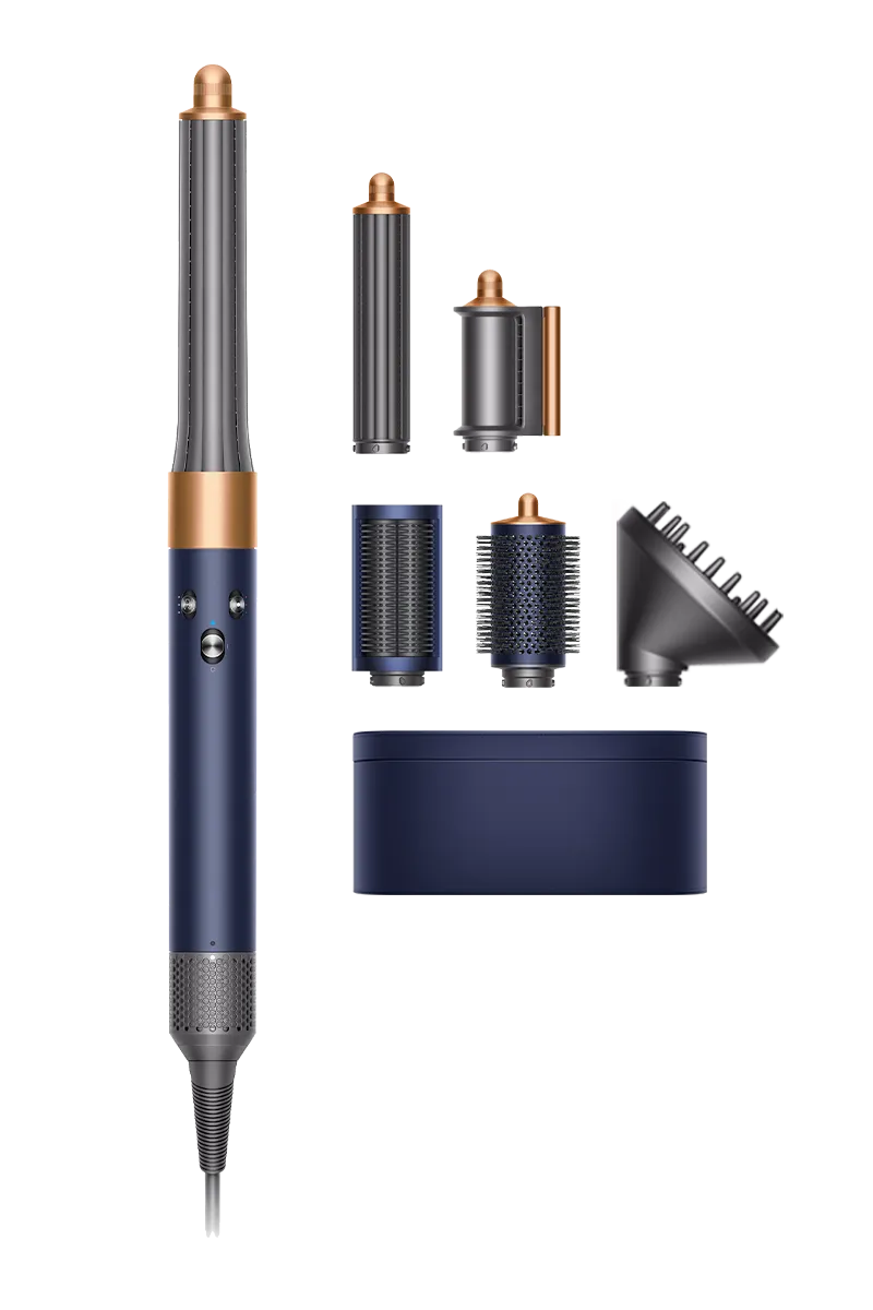 Dyson HS05 Airwrap Multi-Styler and Dryer Complete Long Volumise Prussian Blue\ Copper- 581143-01