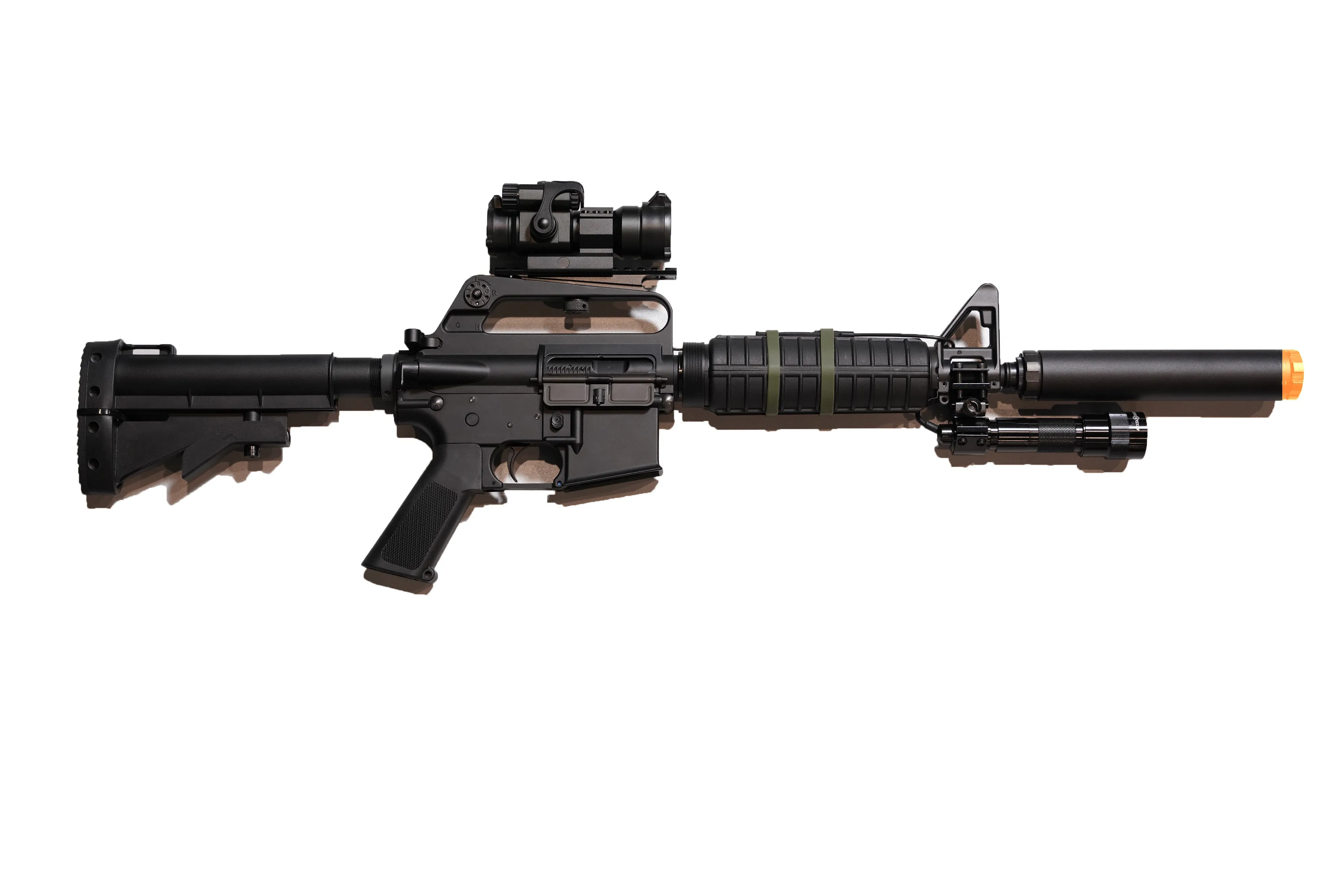 E&C XM177E2 Gel Blaster with LDT Hybrid ATM Gearbox (Black Hawk Down Gordon Carbine)