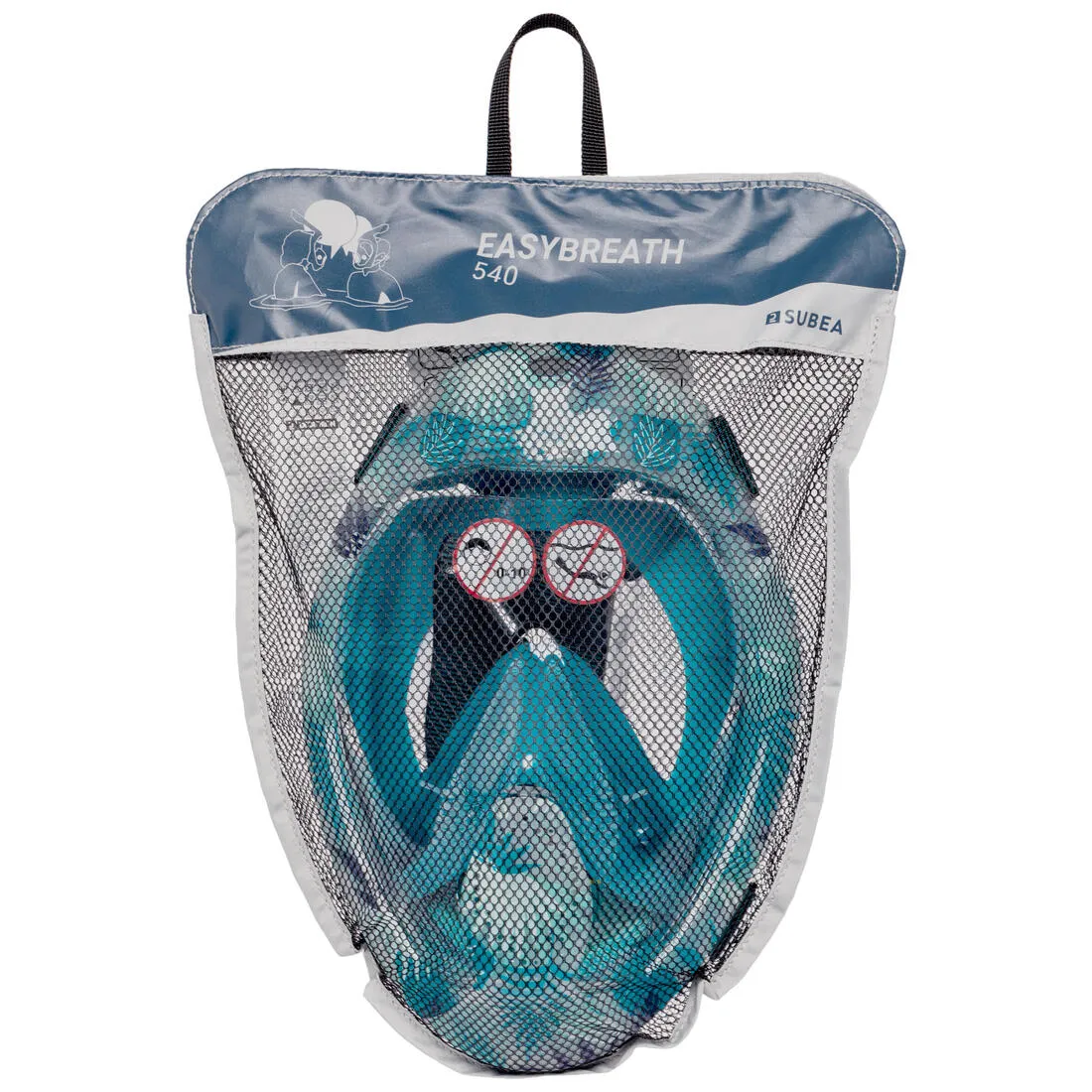 Easybreath  surface mask with an acoustic valve > 10 years