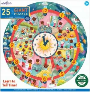 eeBoo Around the Clock Puzzle