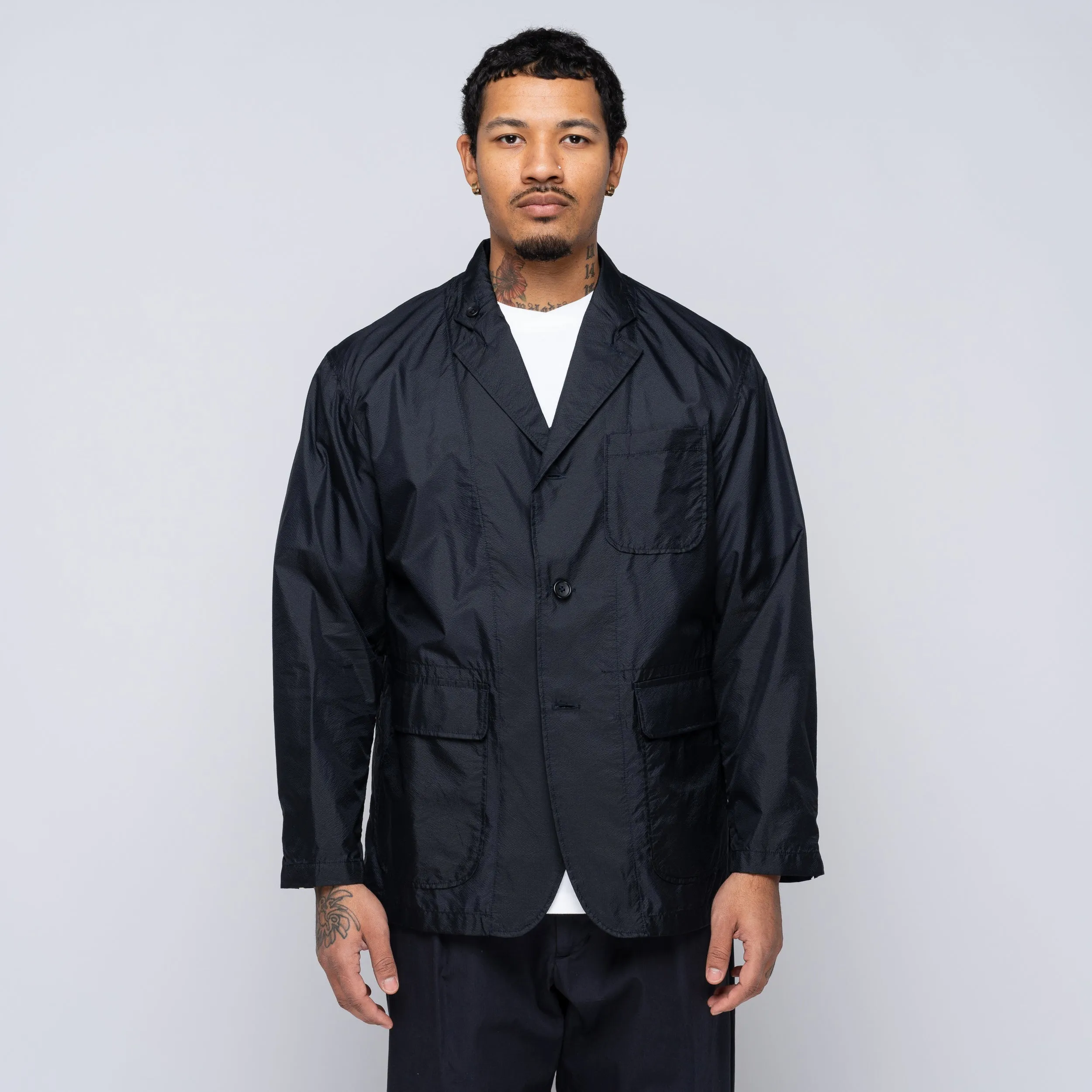 EG Loiter Jacket Dark Navy Nylon Micro Ripstop 25S1D001