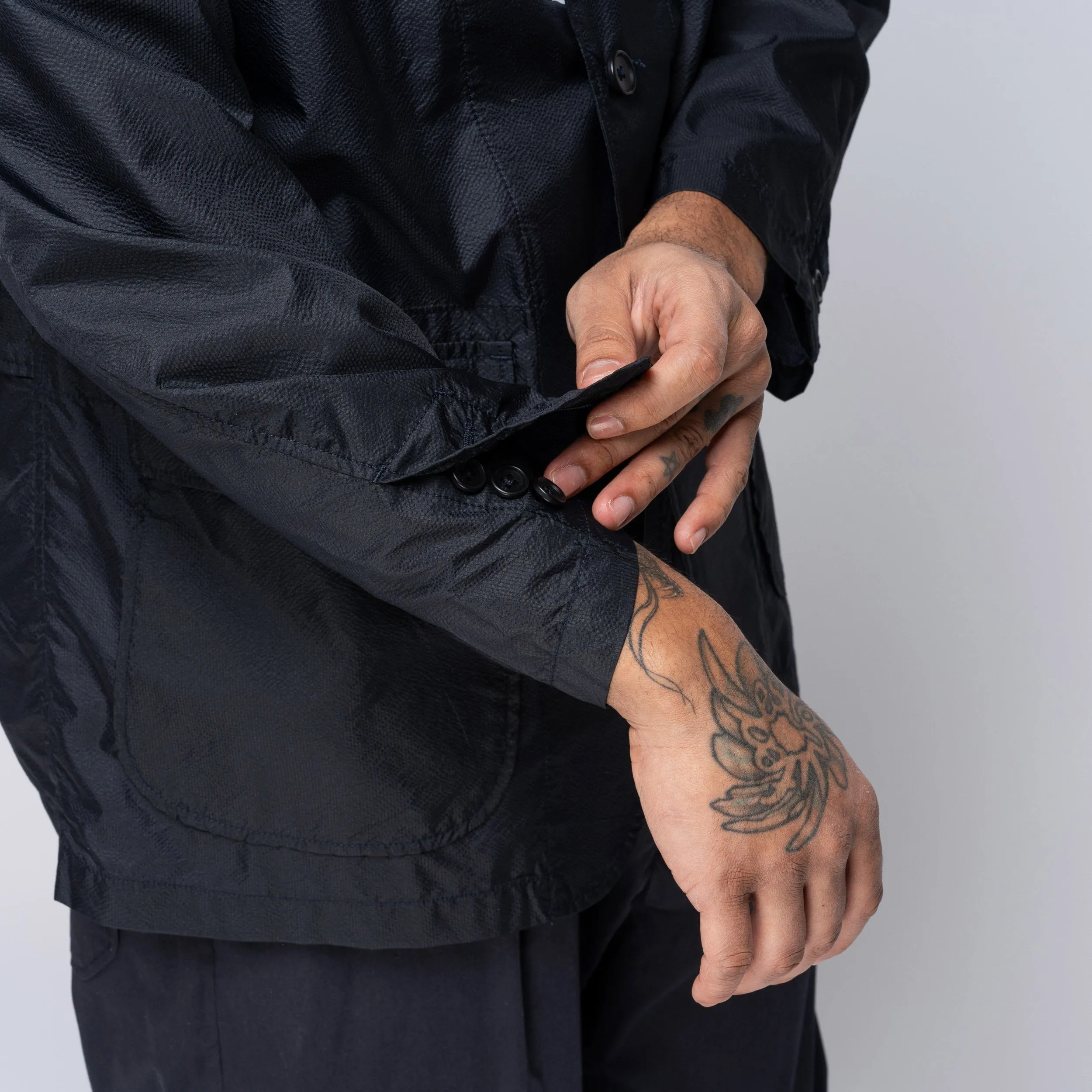 EG Loiter Jacket Dark Navy Nylon Micro Ripstop 25S1D001