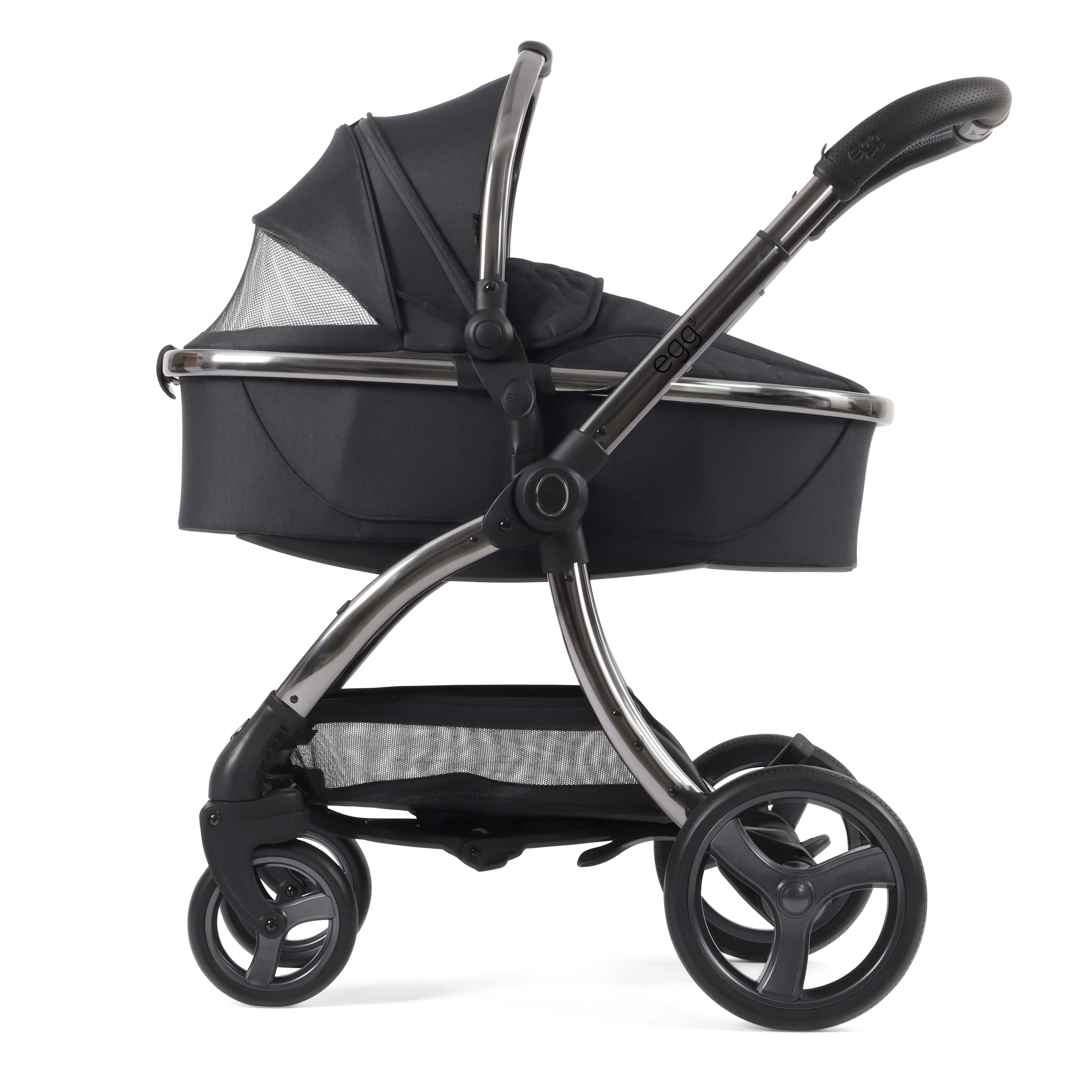 egg3 Luxury Maxi-Cosi Travel System Bundle - Carbonite