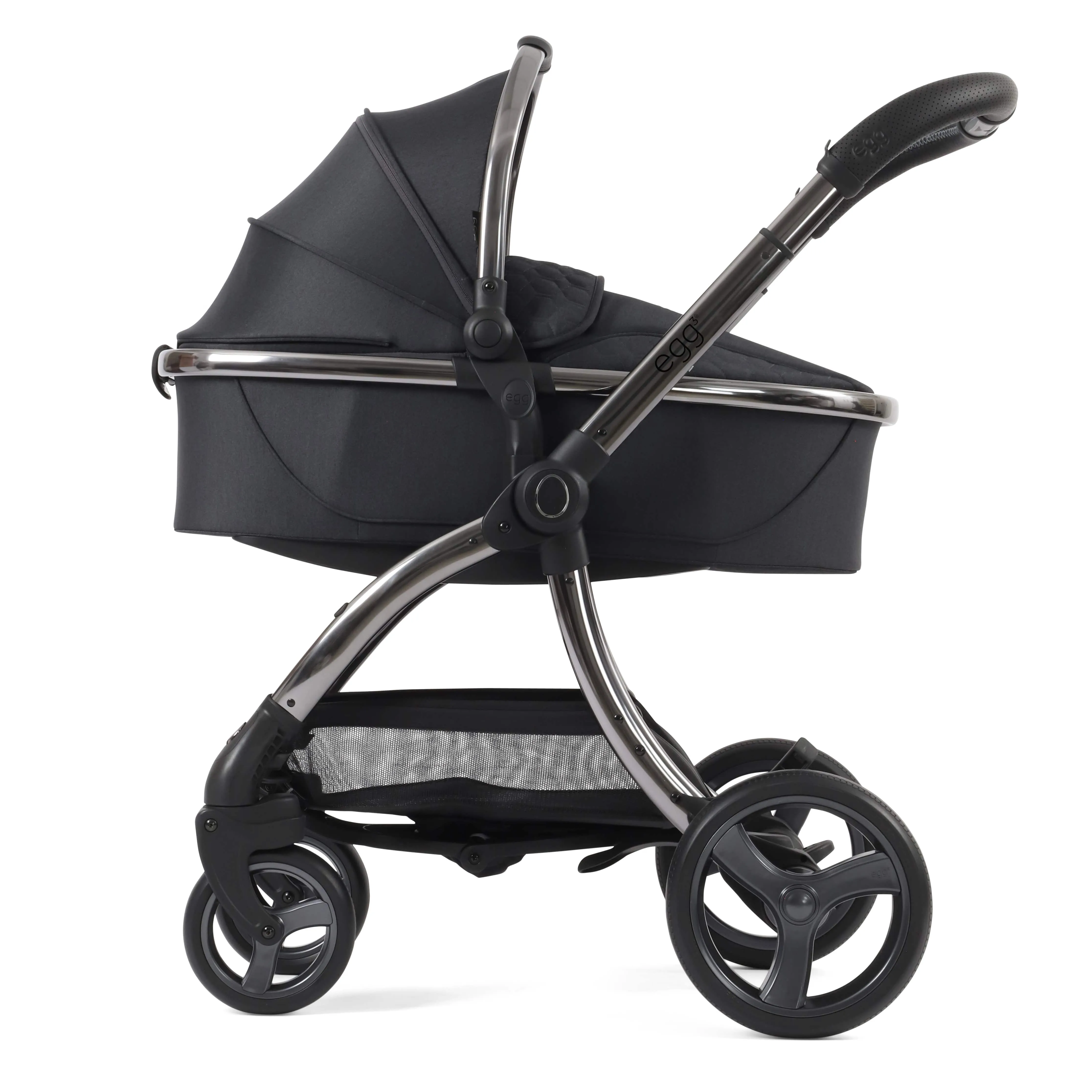 egg3 Luxury Maxi-Cosi Travel System Bundle - Carbonite