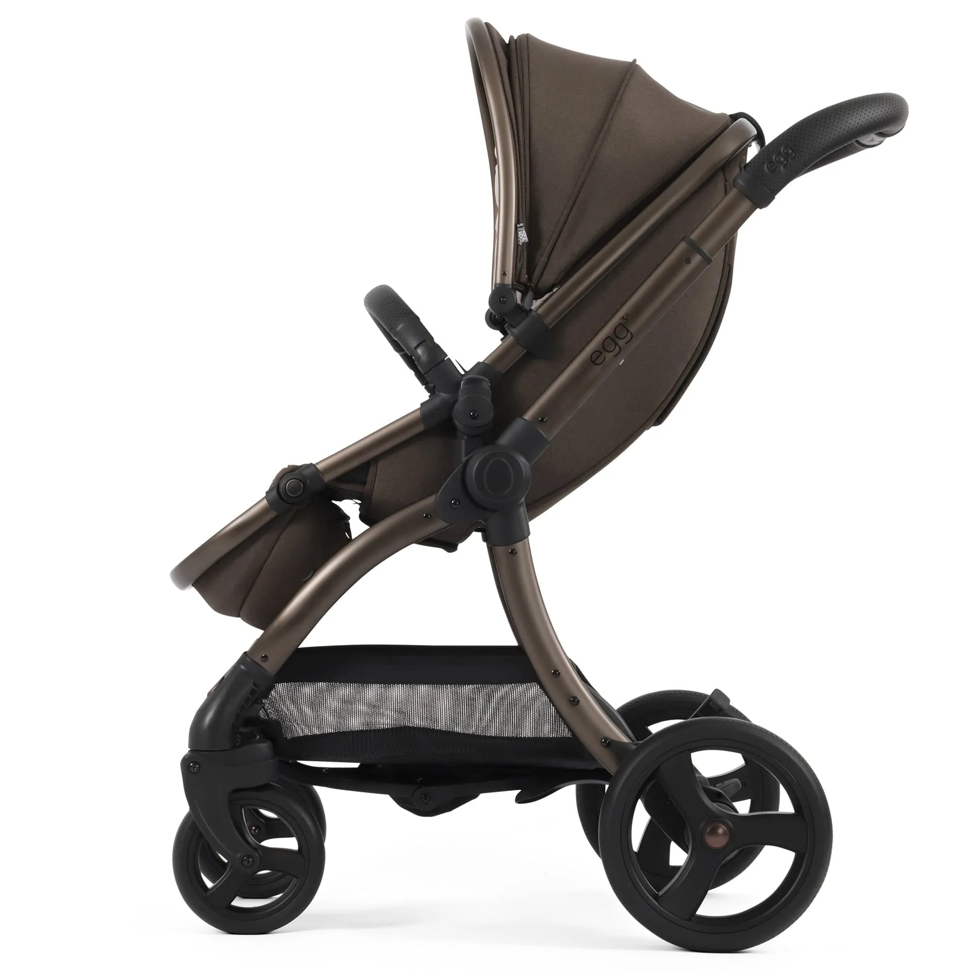 egg3 Luxury Maxi-Cosi Travel System Bundle in Chocolate Velvet