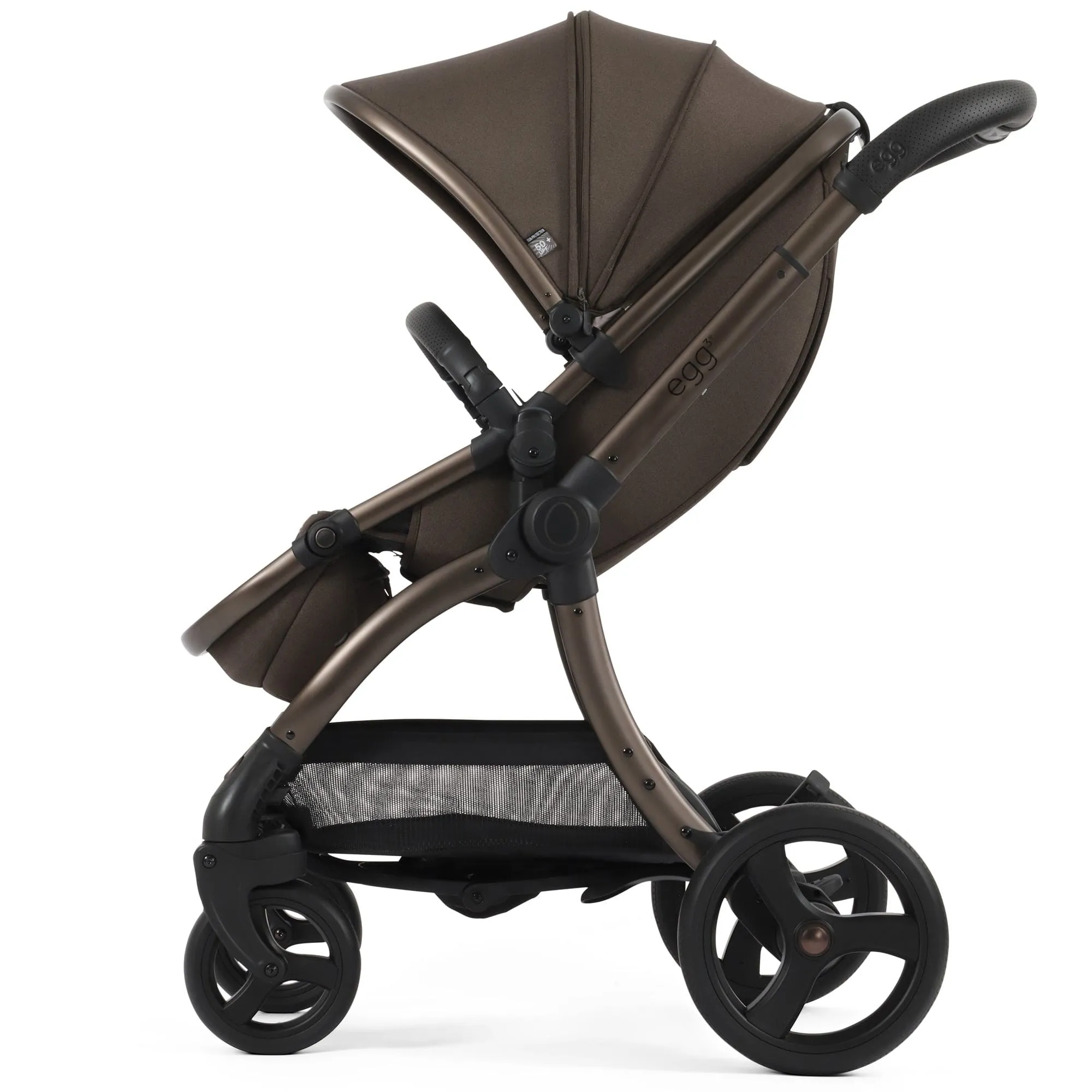 egg3 Luxury Maxi-Cosi Travel System Bundle in Chocolate Velvet
