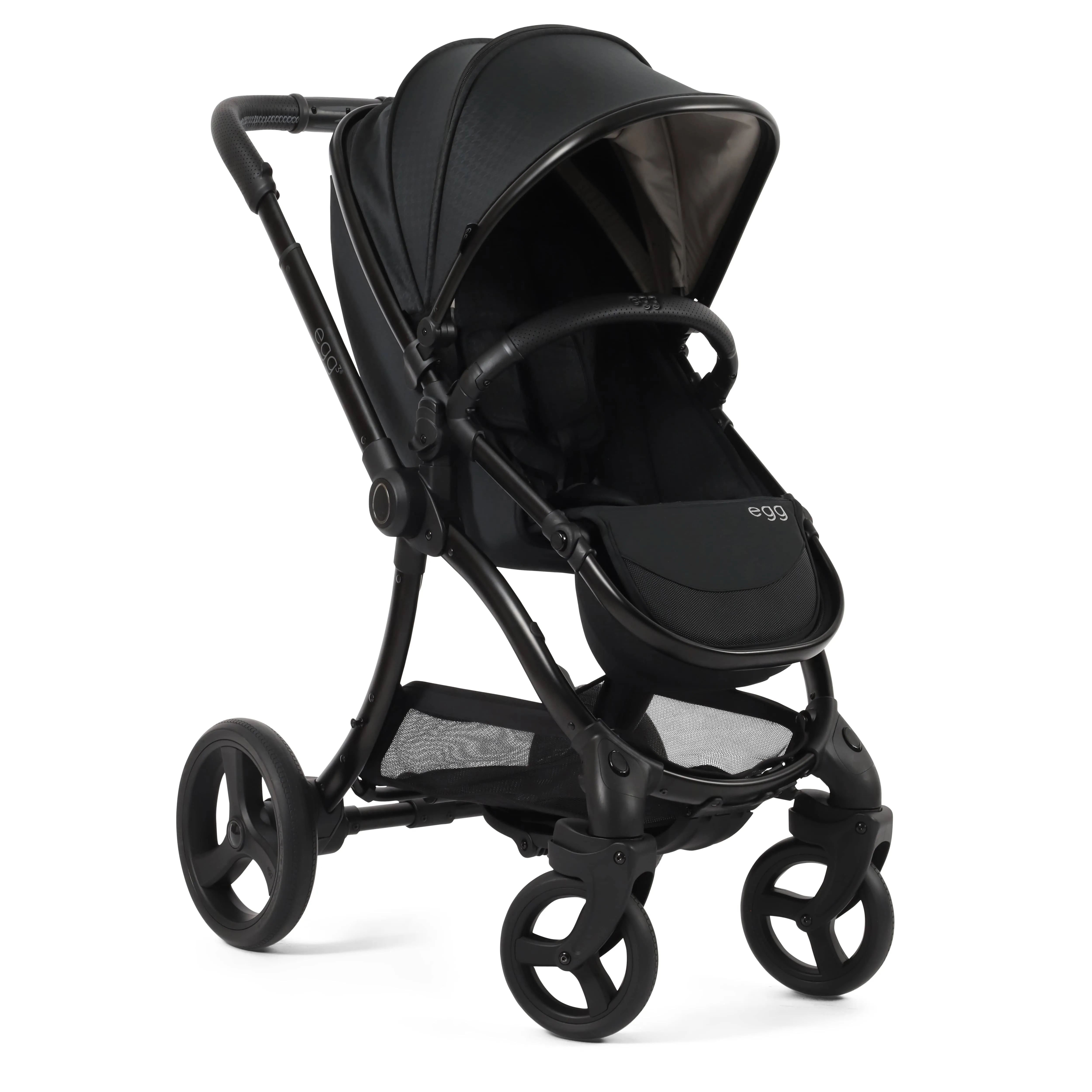 egg3 Luxury Maxi-Cosi Travel System Bundle in Houndstooth Black