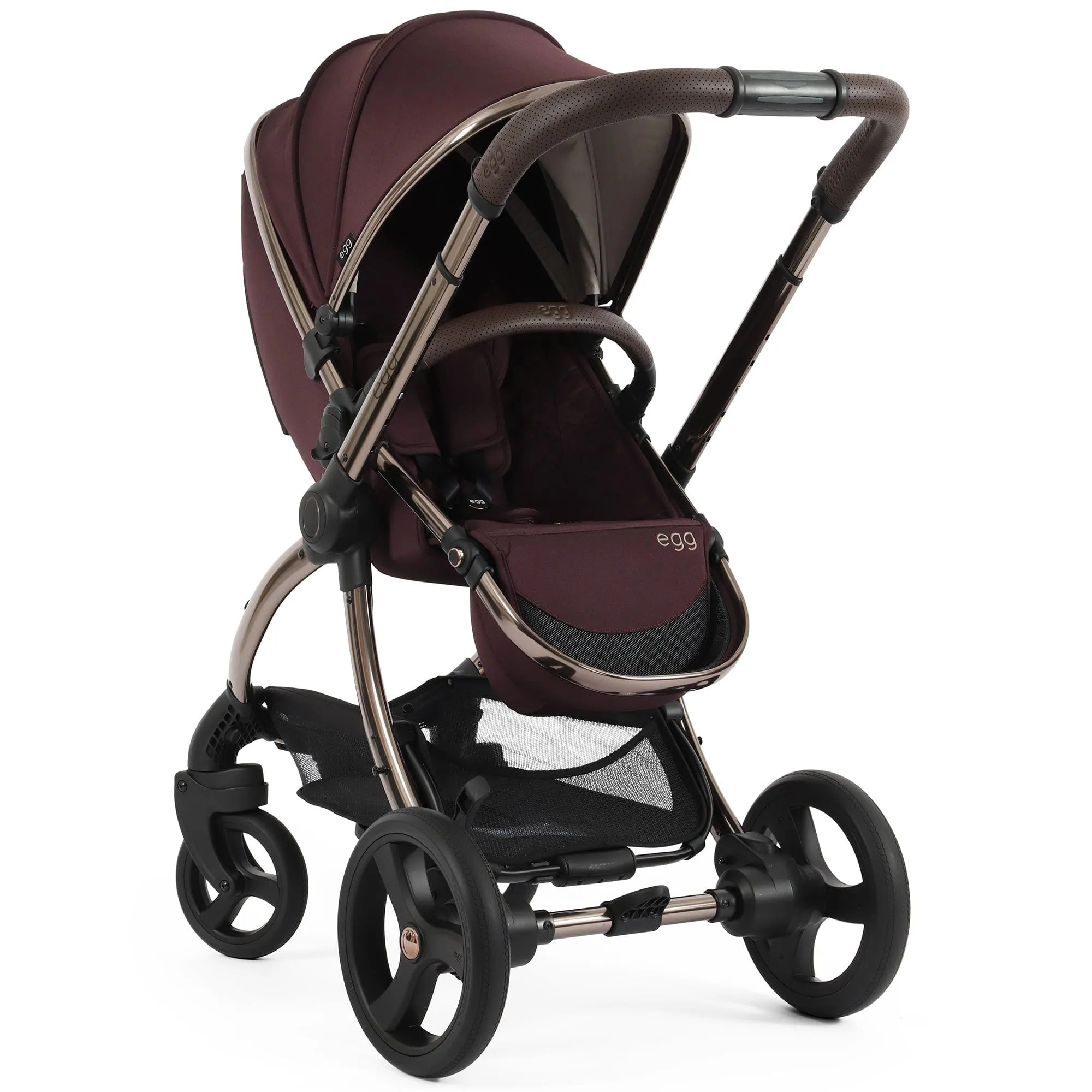 egg3 Luxury Maxi-Cosi Travel System Bundle in Mulberry