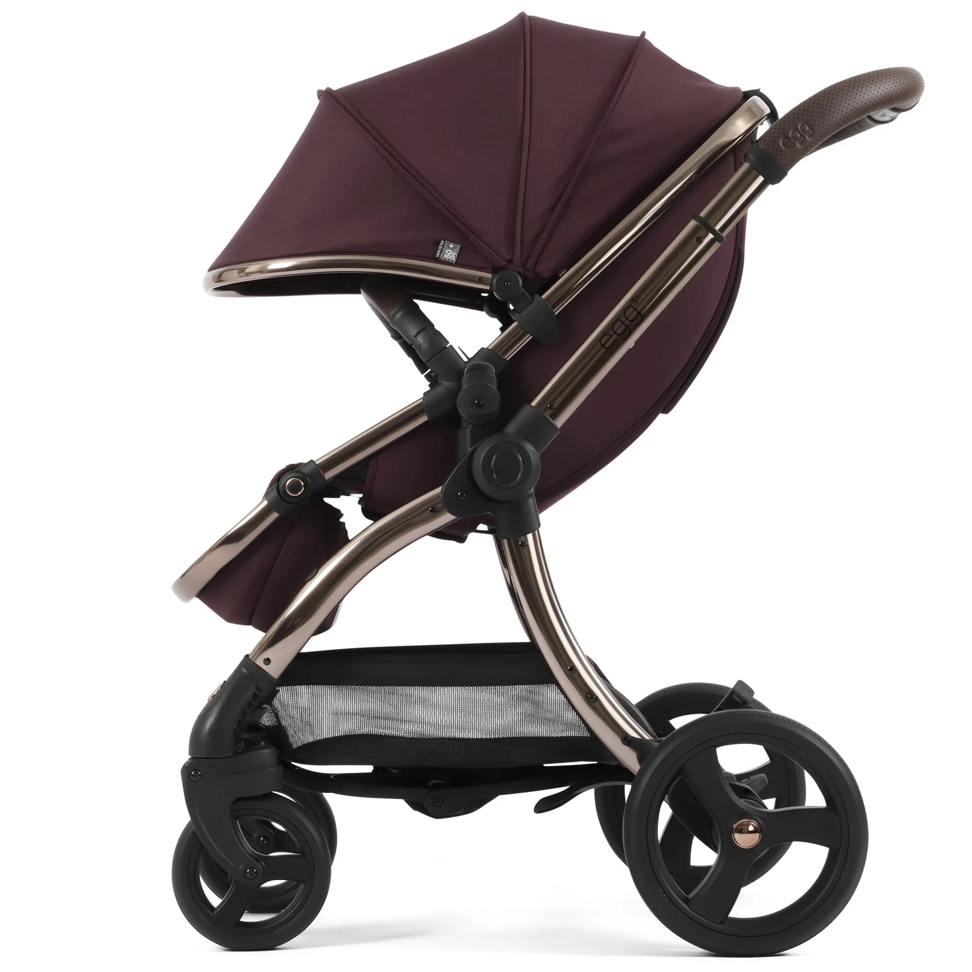 egg3 Luxury Maxi-Cosi Travel System Bundle in Mulberry