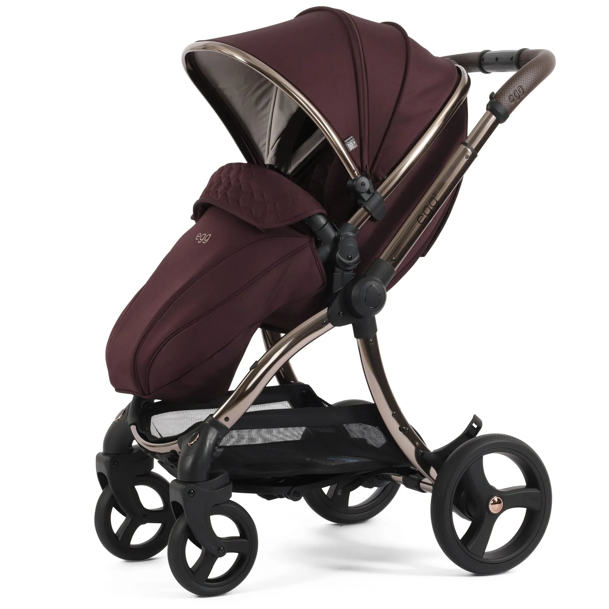 egg3 Luxury Maxi-Cosi Travel System Bundle in Mulberry