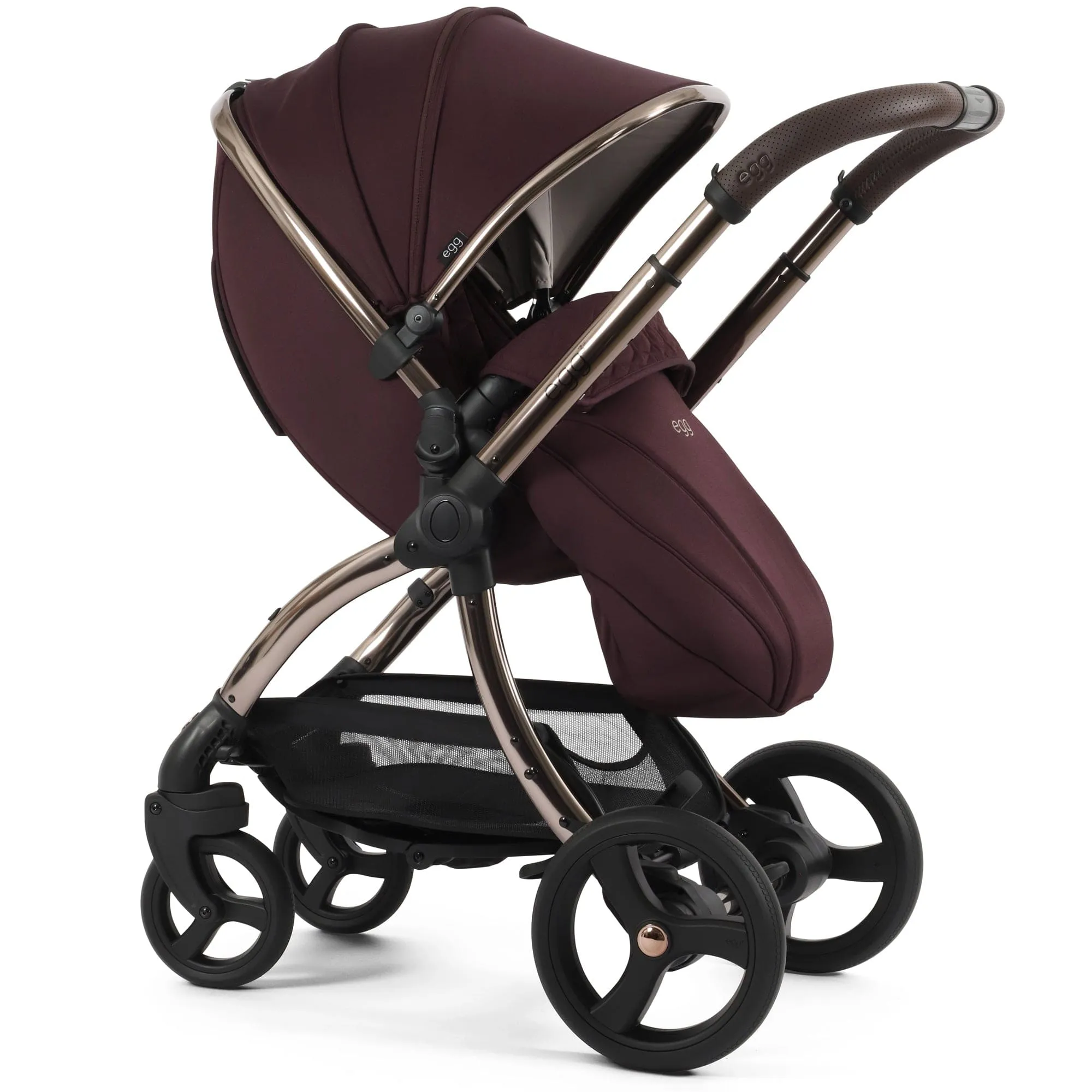 egg3 Luxury Maxi-Cosi Travel System Bundle in Mulberry