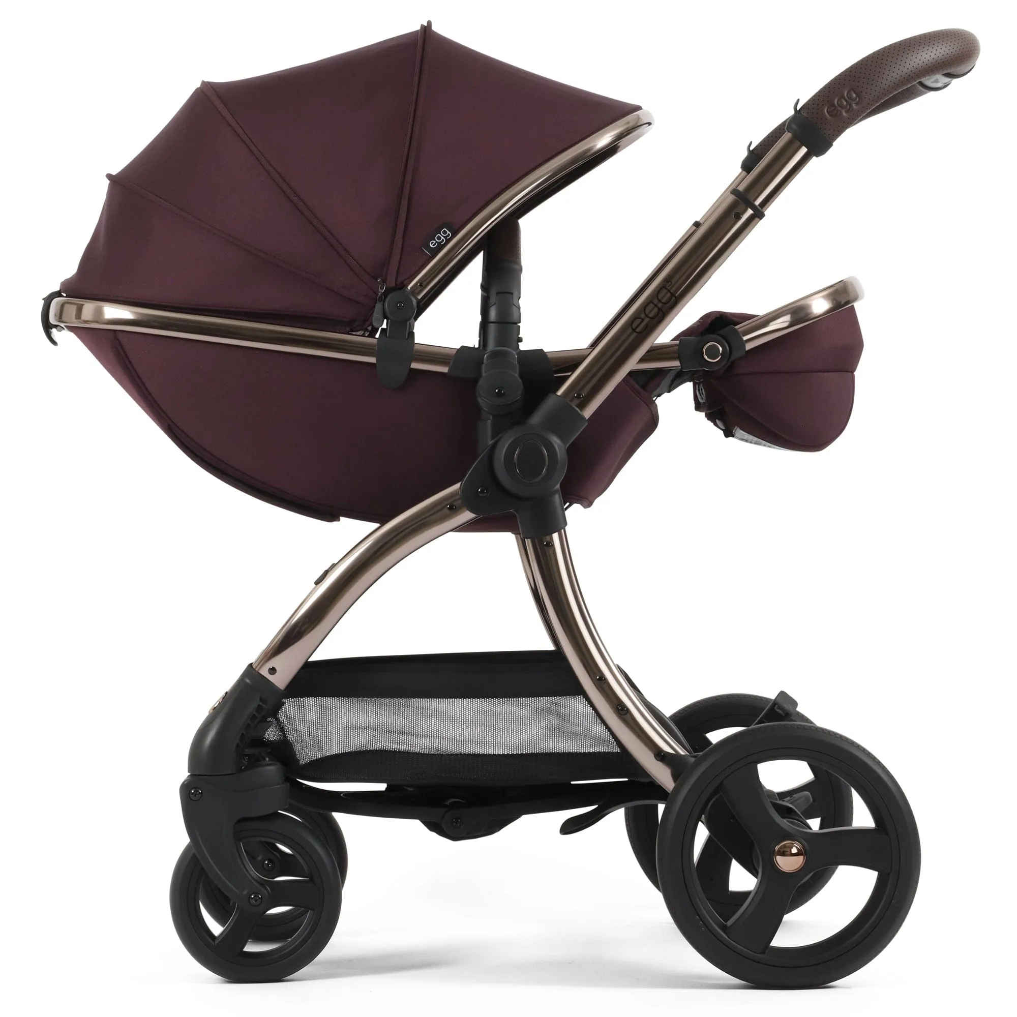 egg3 Luxury Maxi-Cosi Travel System Bundle in Mulberry