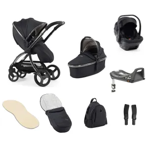 egg3 Luxury Travel System Bundle Carbonite