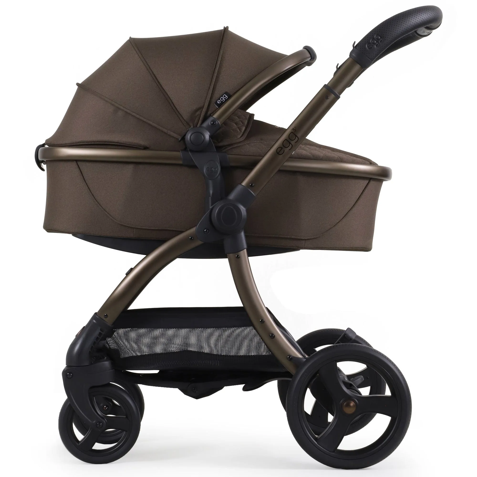 egg3 Luxury Travel System Bundle - Chocolate Velvet