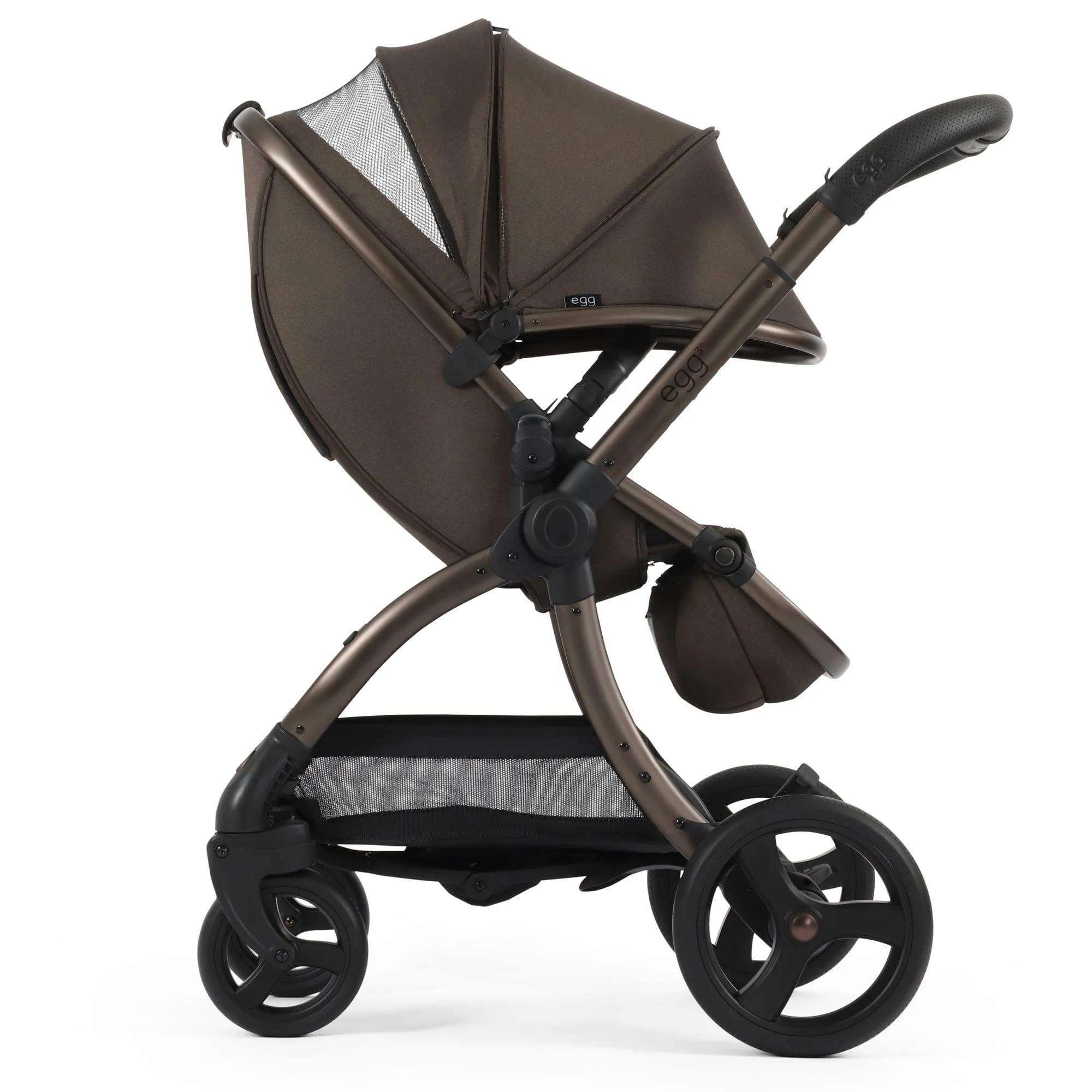 egg3 Luxury Travel System Bundle - Chocolate Velvet