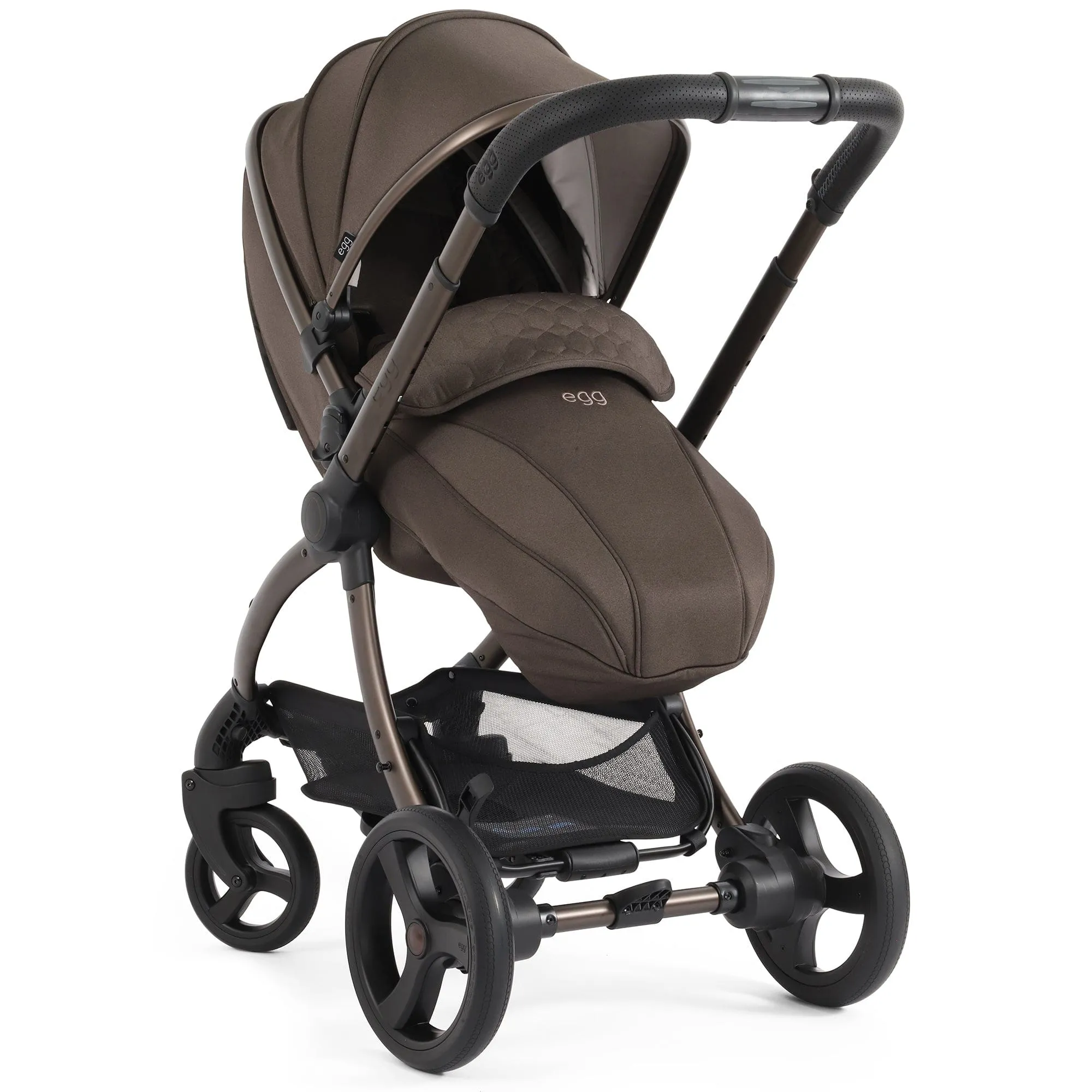egg3 Luxury Travel System Bundle - Chocolate Velvet