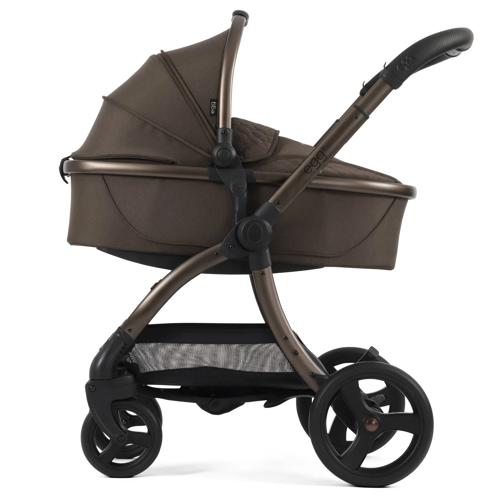 egg3 Luxury Travel System Bundle - Chocolate Velvet
