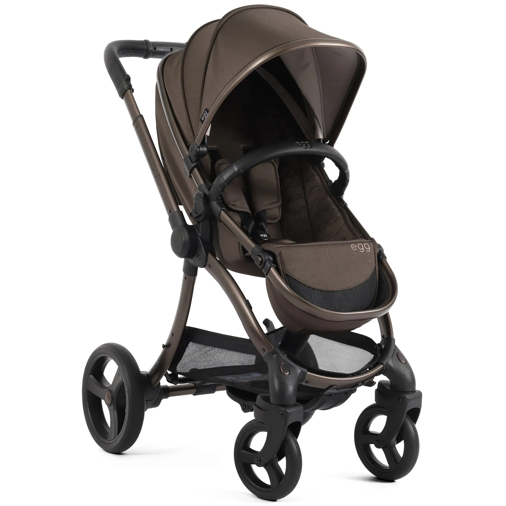 egg3 Luxury Travel System Bundle - Chocolate Velvet