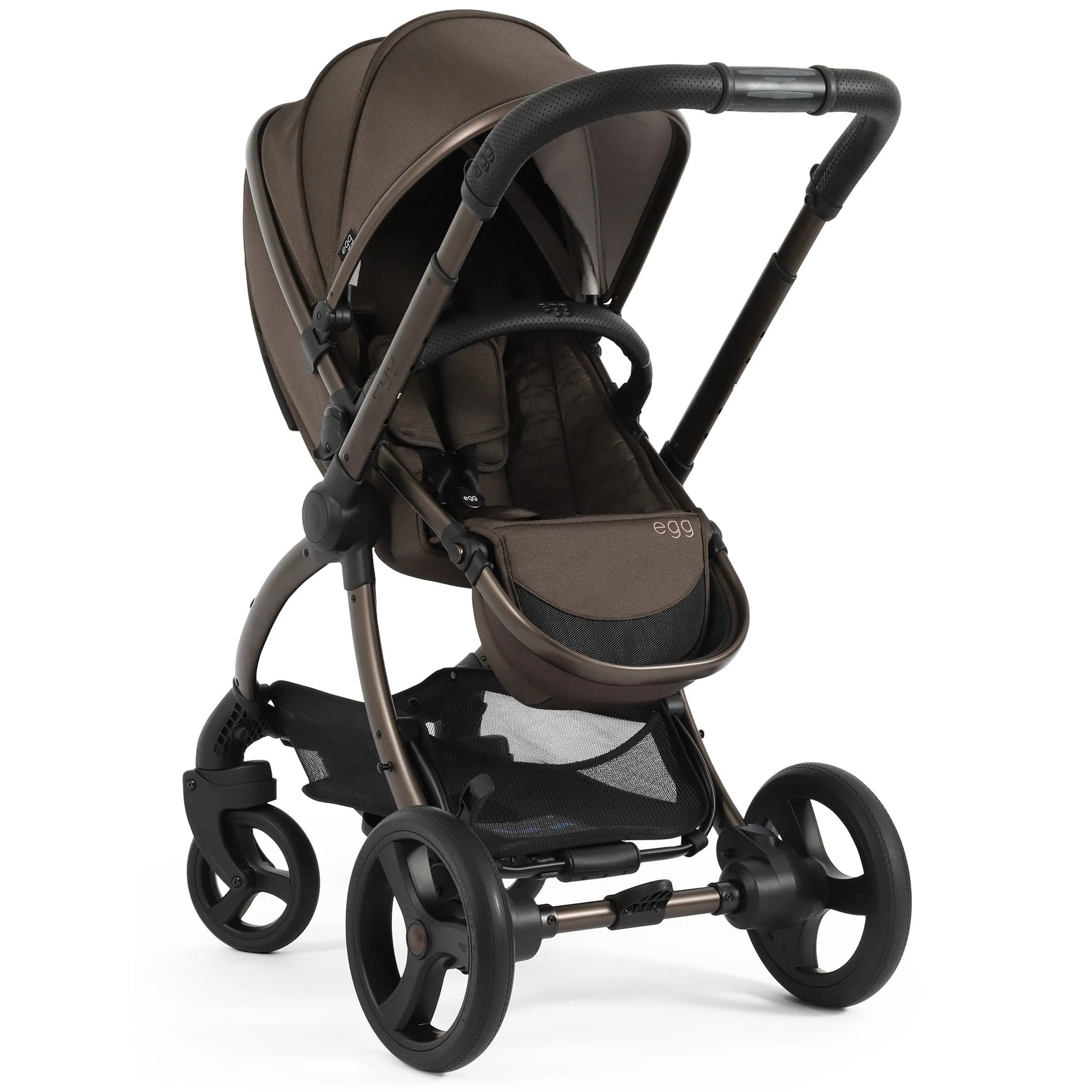 egg3 Luxury Travel System Bundle - Chocolate Velvet
