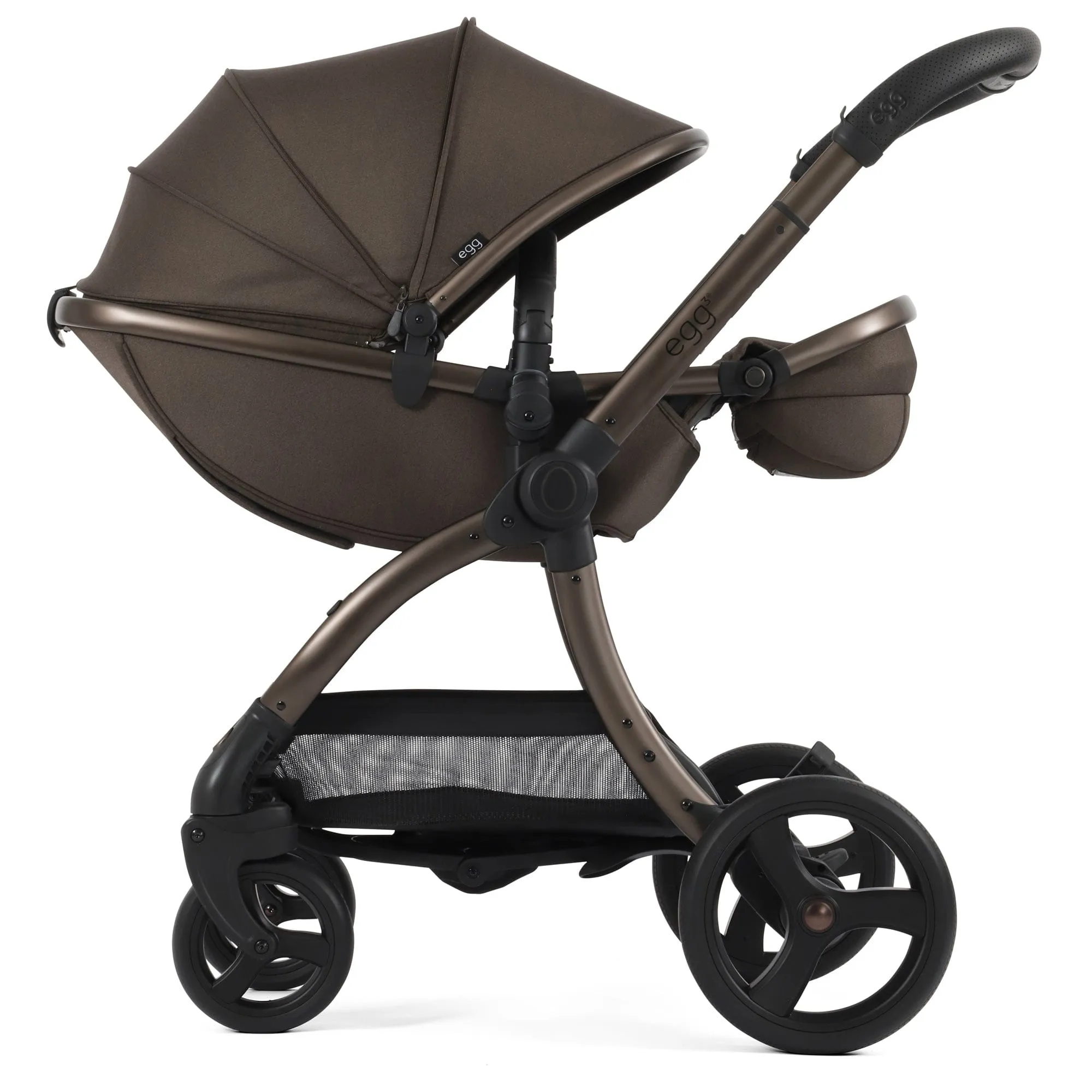 egg3 Luxury Travel System Bundle - Chocolate Velvet