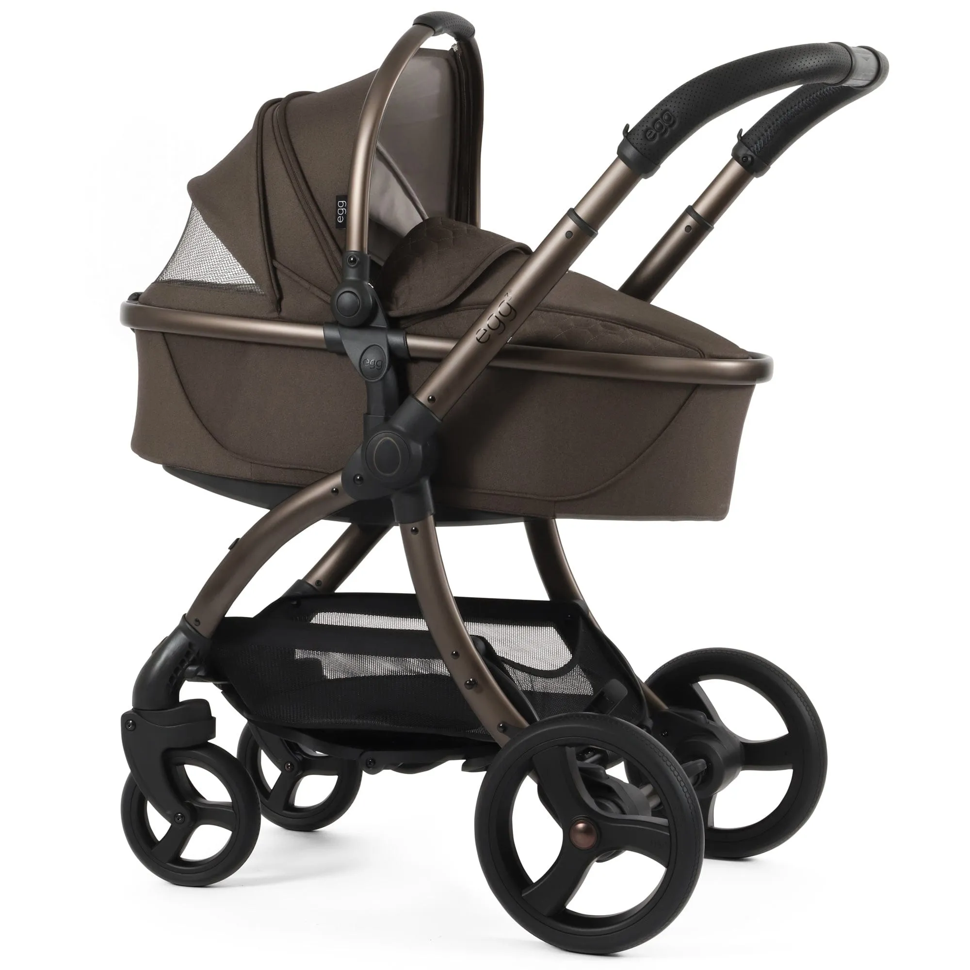 egg3 Luxury Travel System Bundle - Chocolate Velvet