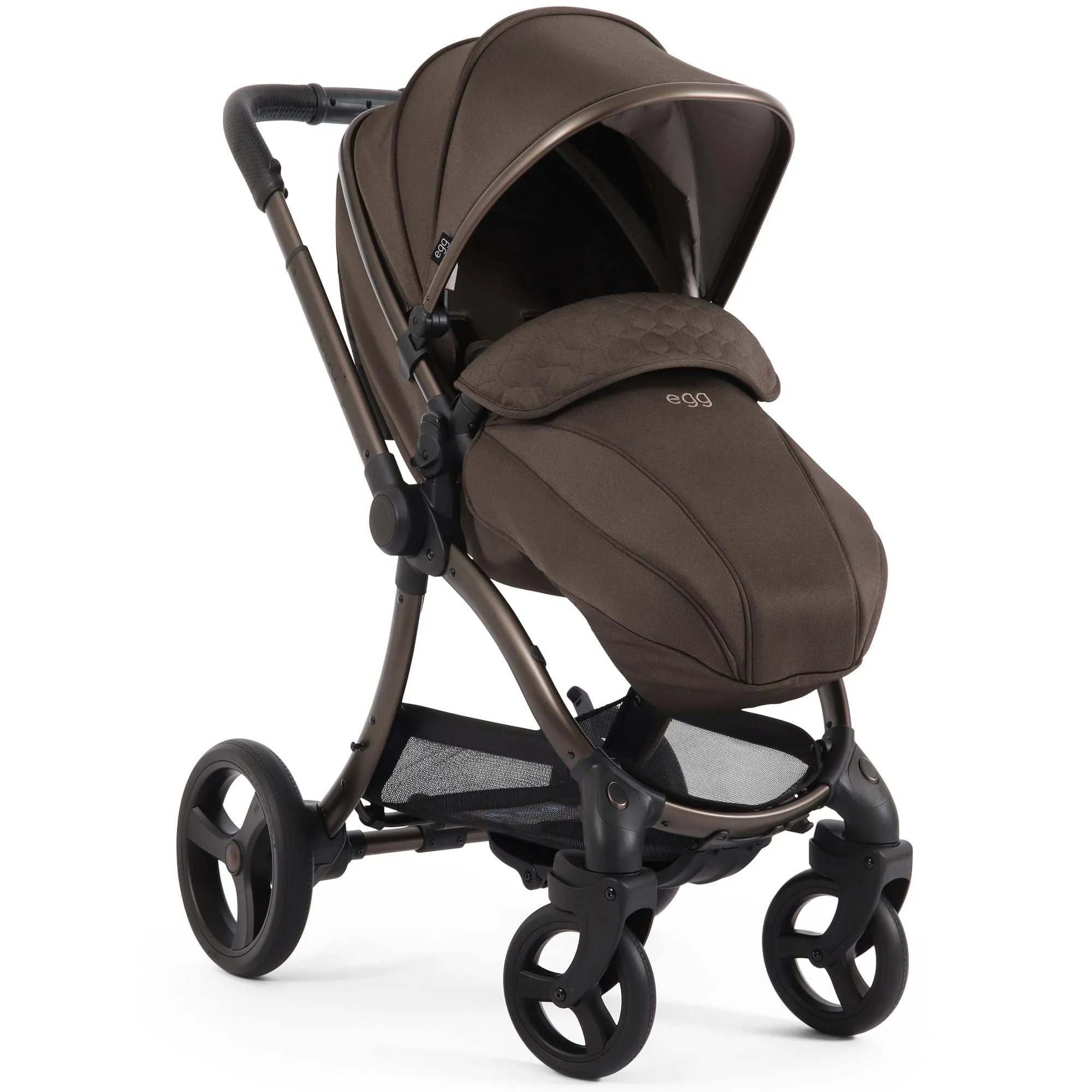 egg3 Luxury Travel System Bundle - Chocolate Velvet