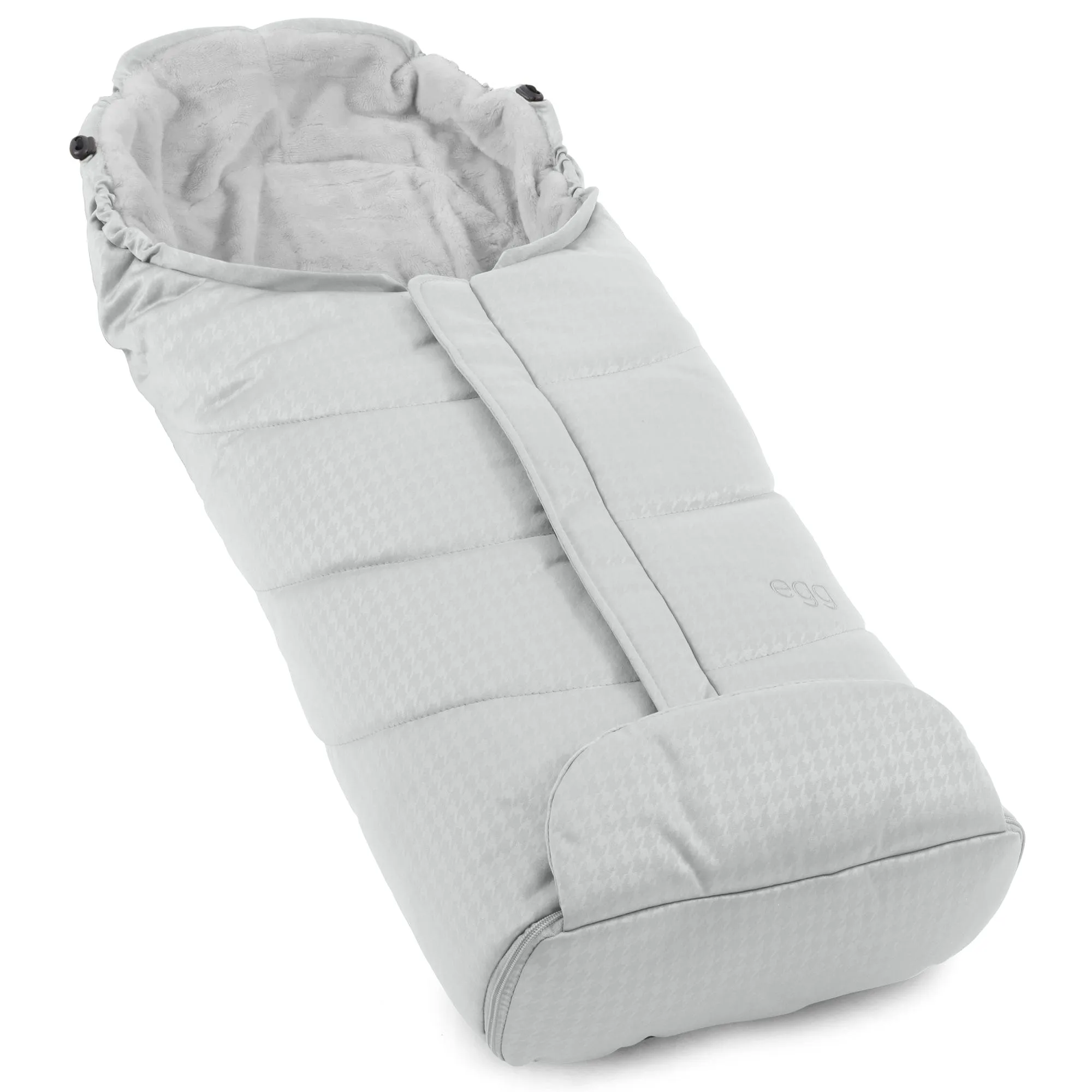 egg3 Luxury Travel System Bundle in Houndstooth Silver