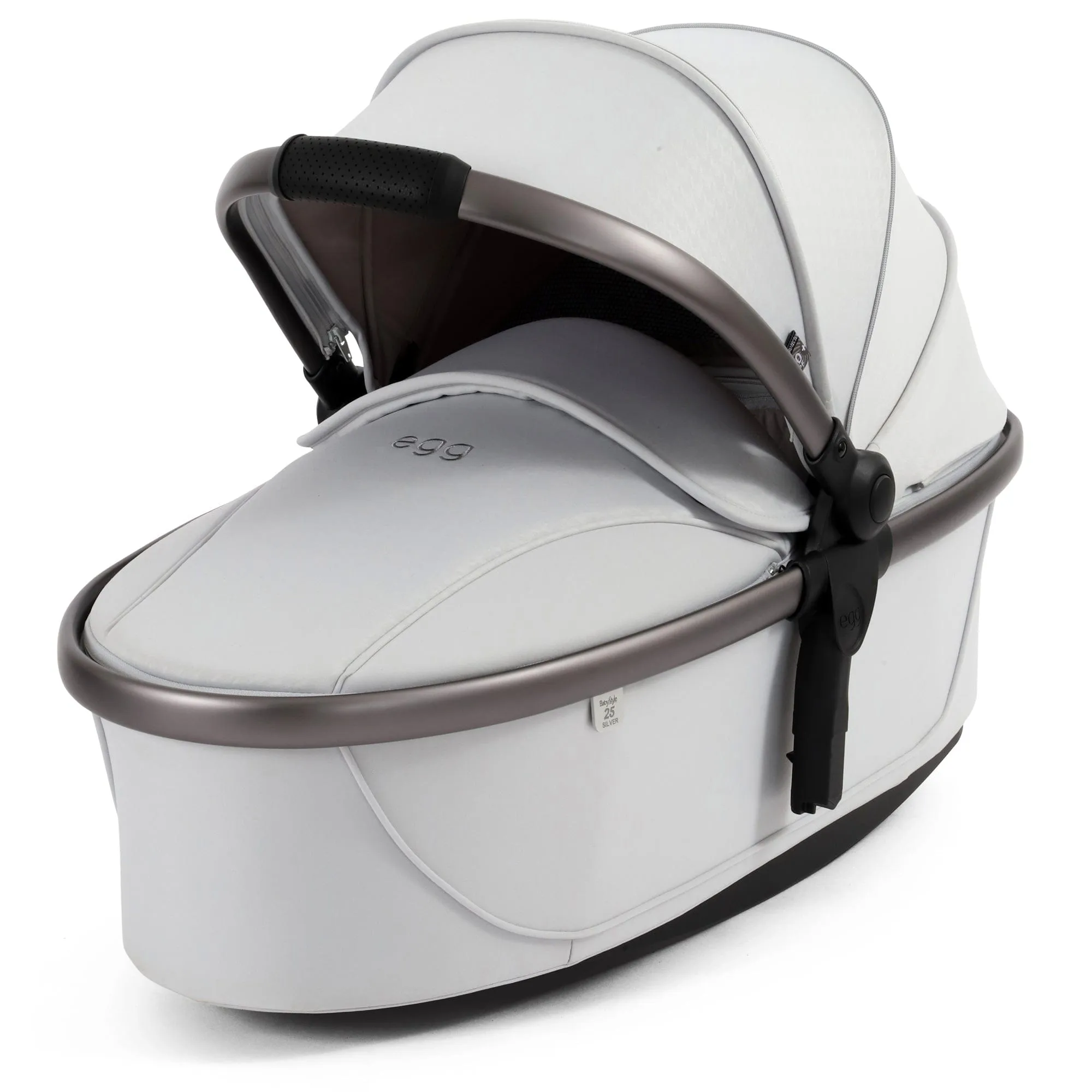 egg3 Luxury Travel System Bundle in Houndstooth Silver
