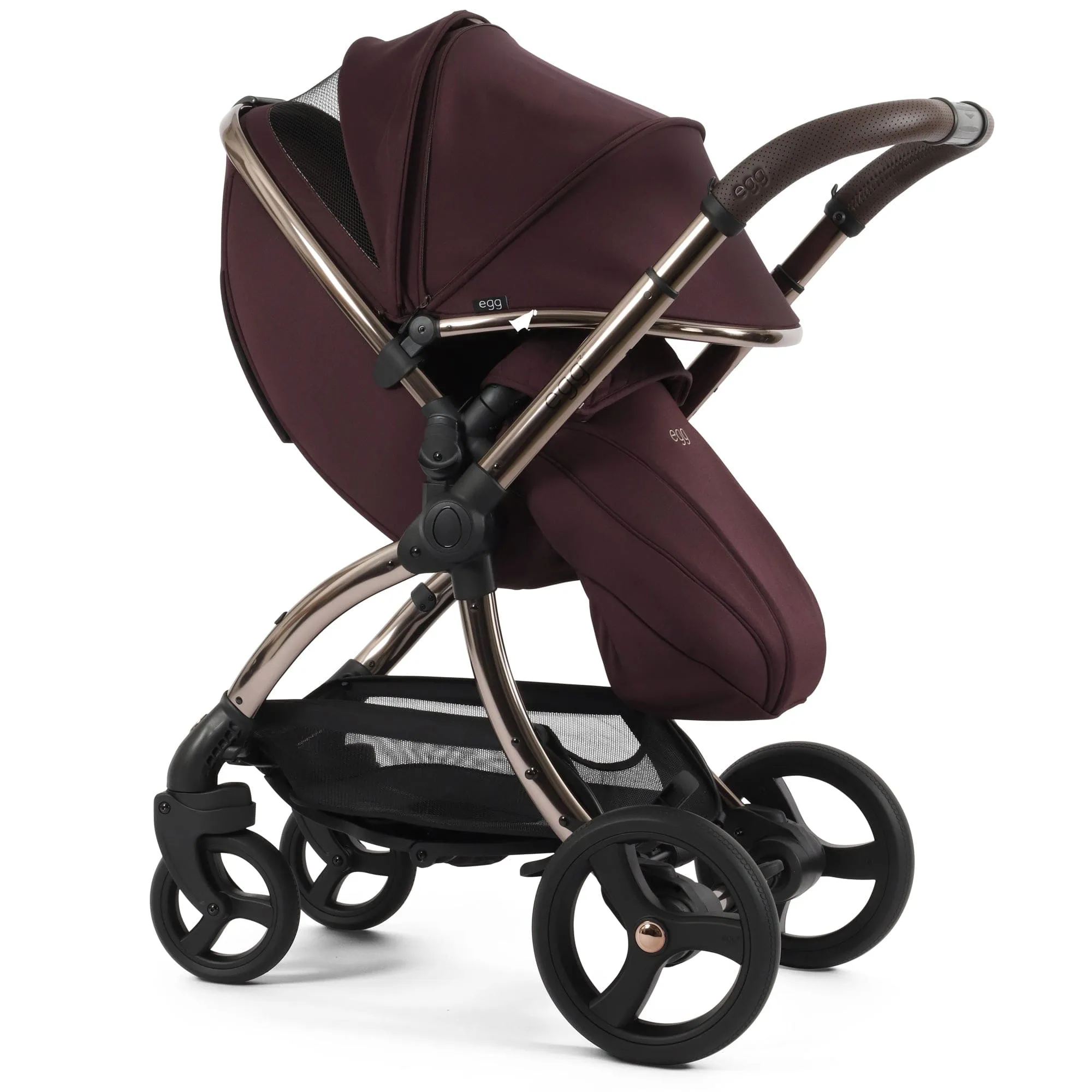 egg3 Luxury Travel System Bundle in Mulberry