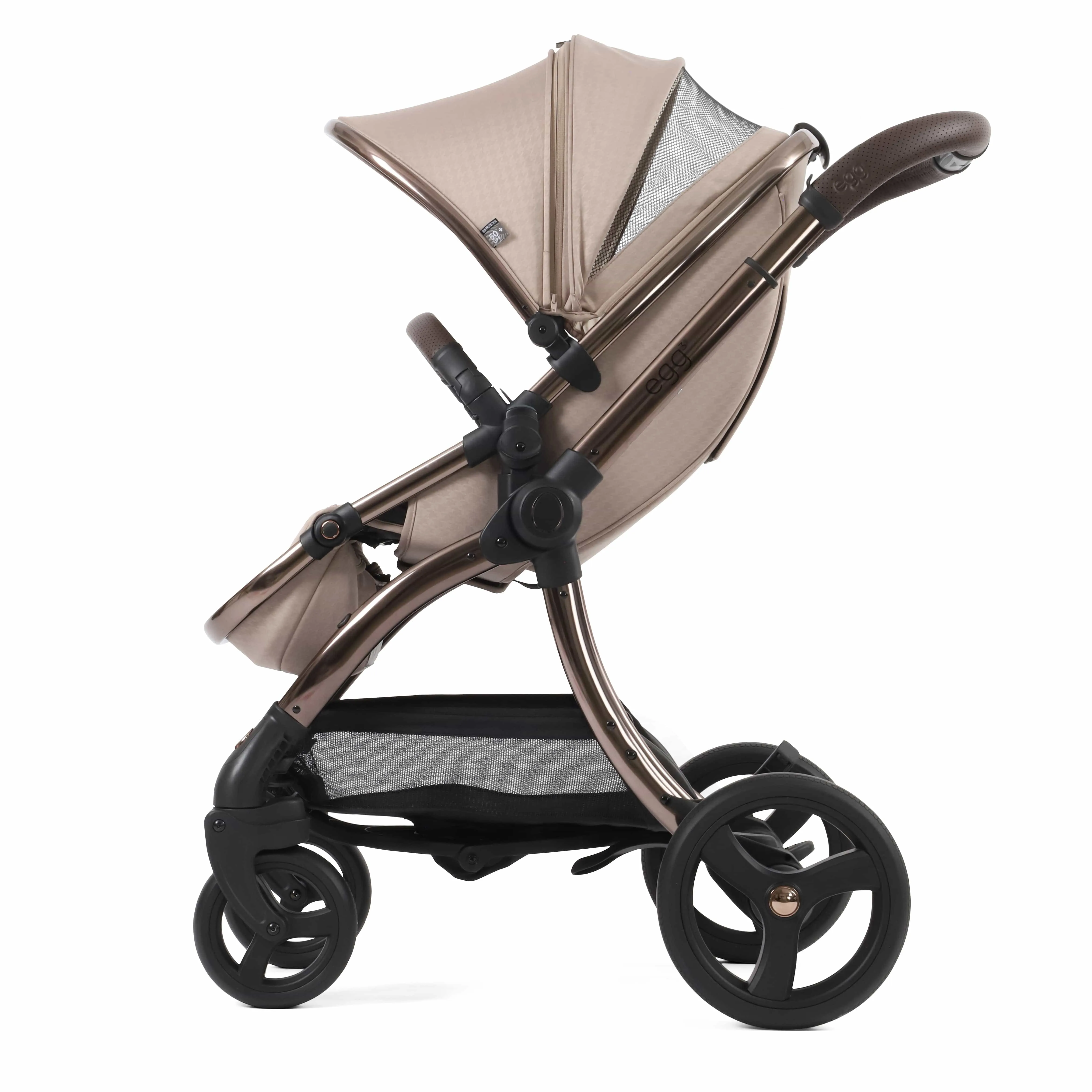 egg3 Luxury Travel System Bundle Special Edition Houndstooth Almond