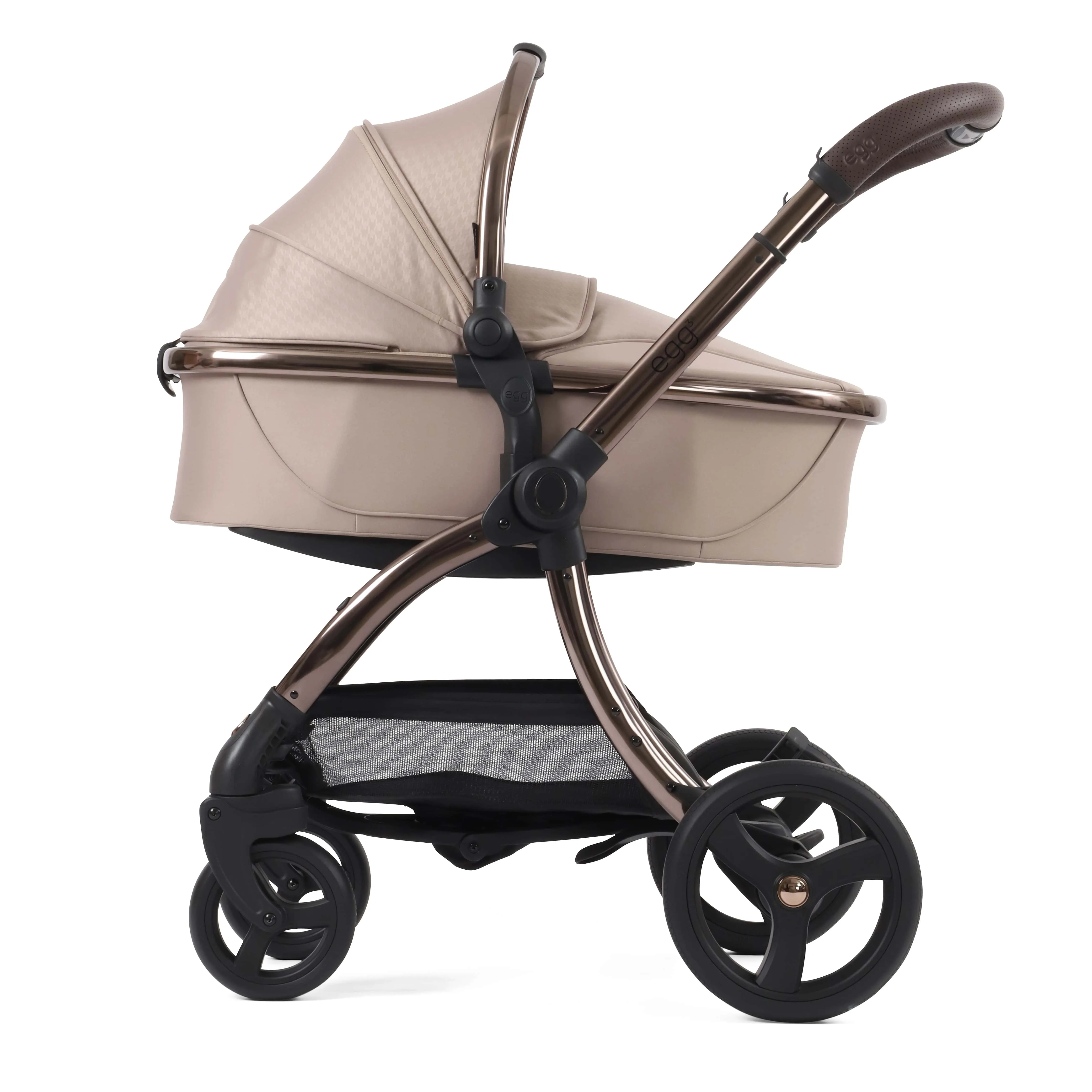 egg3 Luxury Travel System Bundle Special Edition Houndstooth Almond