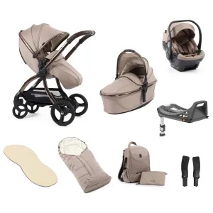 egg3 Luxury Travel System Bundle Special Edition Houndstooth Almond