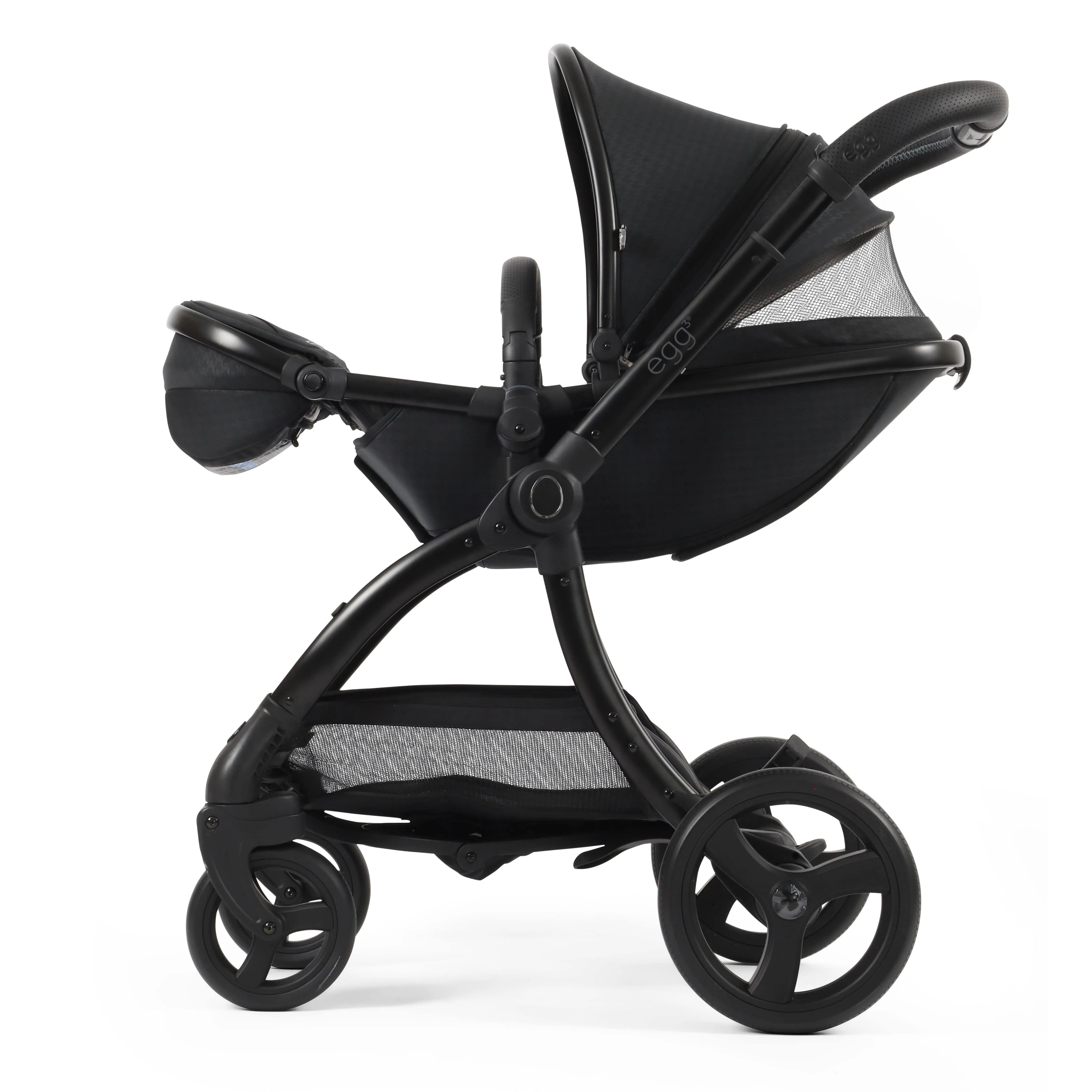 egg3 Luxury Travel System Bundle Special Edition Houndstooth Black